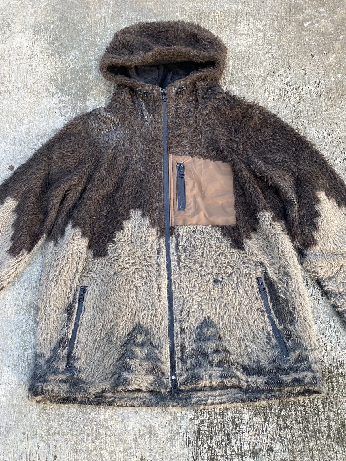 Japanese Brand REMI RELIEF AZTEC NATIVE BOA NORDIC PUNK RAVE GORPCORE Size US M / EU 48-50 / 2 - 4 Thumbnail