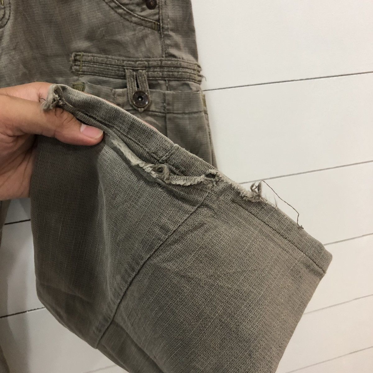 Edwin × Japanese Brand × Seditionaries Edwin Tactical Multipocket Cargo Pants Size US 30 / EU 46 - 18 Thumbnail