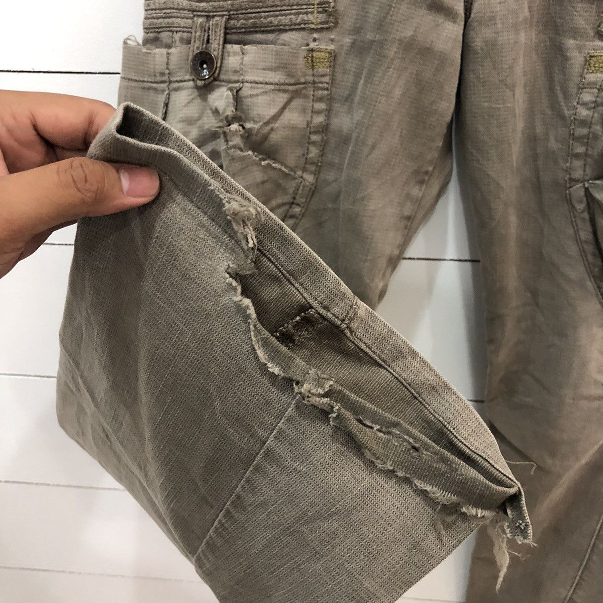 Edwin × Japanese Brand × Seditionaries Edwin Tactical Multipocket Cargo Pants Size US 30 / EU 46 - 17 Thumbnail