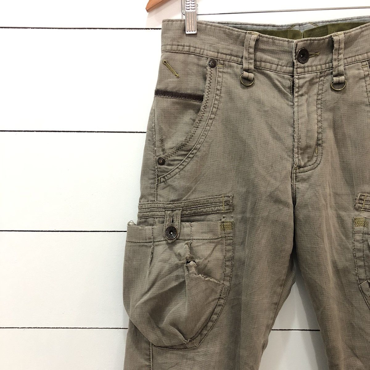 Edwin × Japanese Brand × Seditionaries Edwin Tactical Multipocket Cargo Pants Size US 30 / EU 46 - 6 Thumbnail