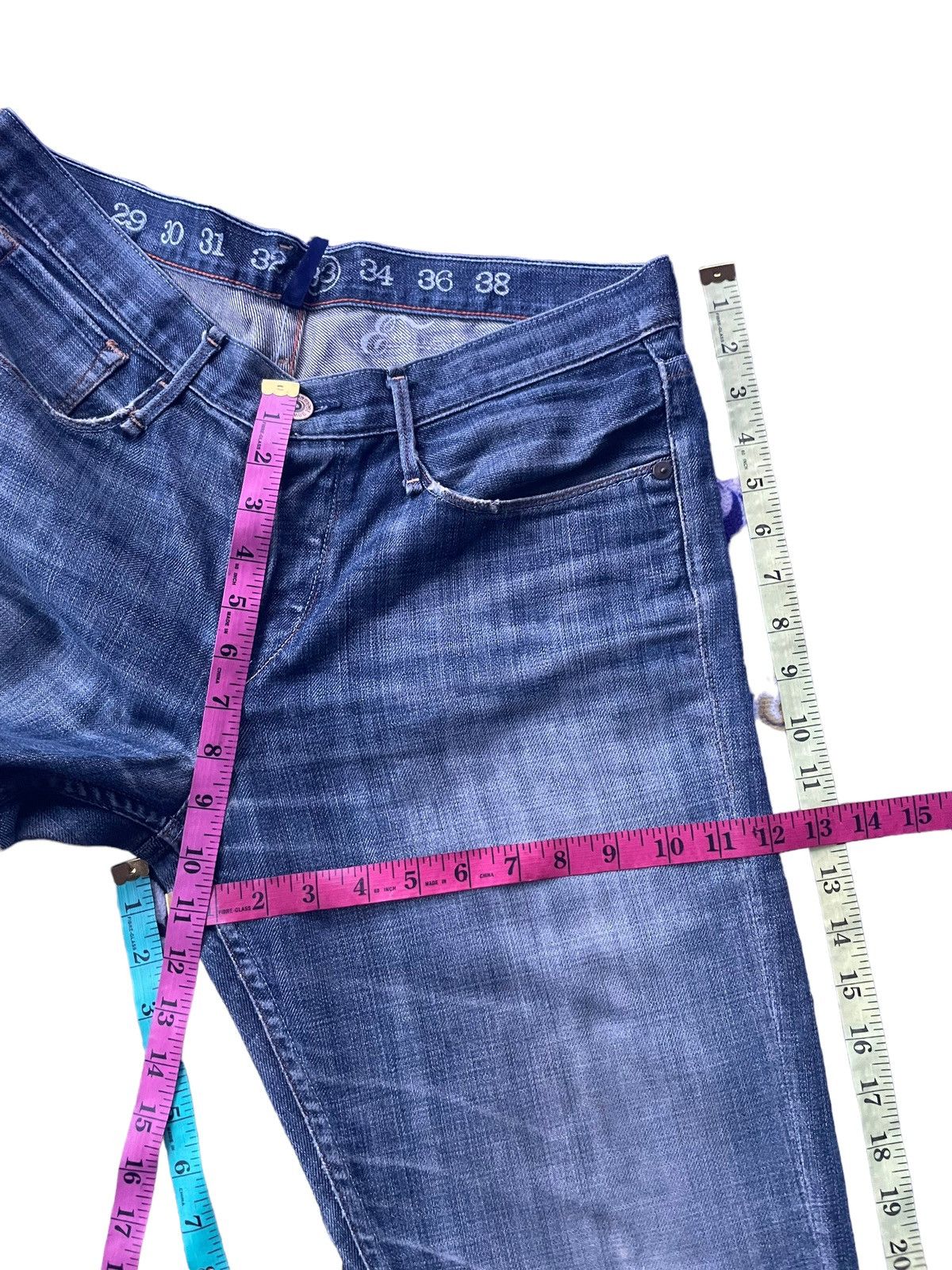 Designer × Earnest Sewn Earnest Sewn Selvedge Distresed Denim Size US 34 / EU 50 - 18 Thumbnail