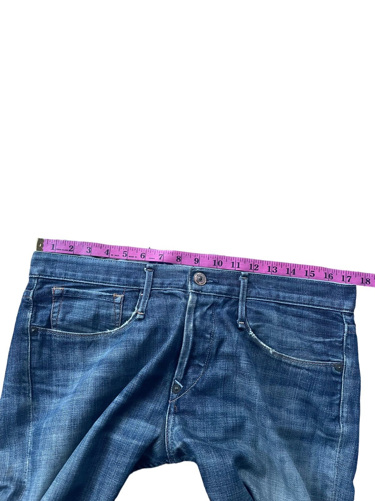 Designer × Earnest Sewn Earnest Sewn Selvedge Distresed Denim Size US 34 / EU 50 - 17 Thumbnail