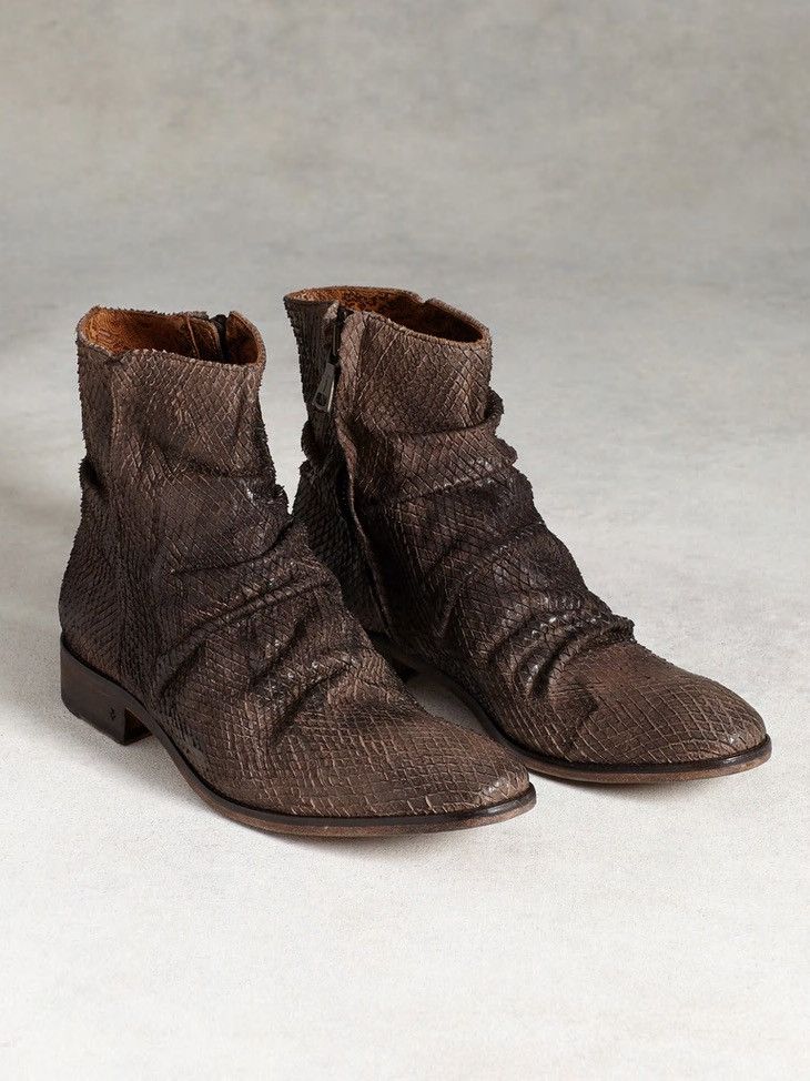 John Varvatos Richards Sharpei snake boots. 11 Size US 11 / EU 44 - 1 Thumbnail