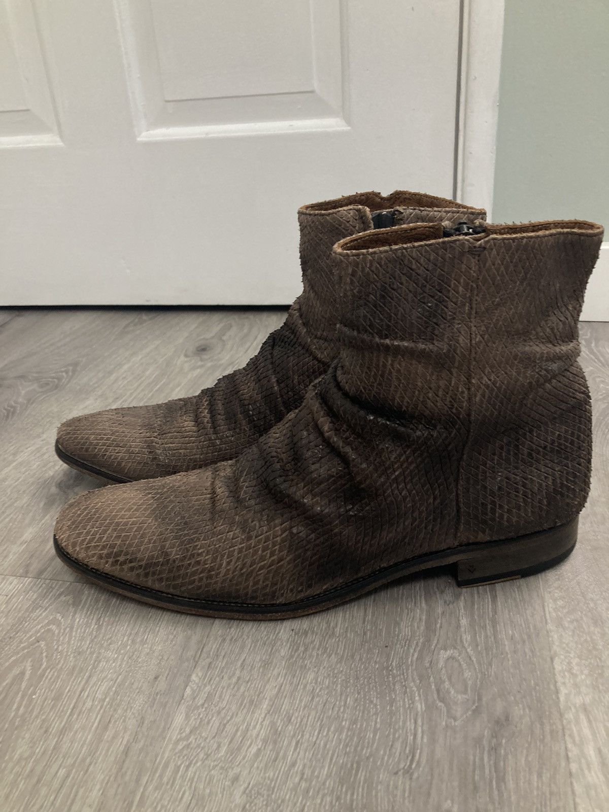 John Varvatos Richards Sharpei snake boots. 11 Size US 11 / EU 44 - 9 Thumbnail