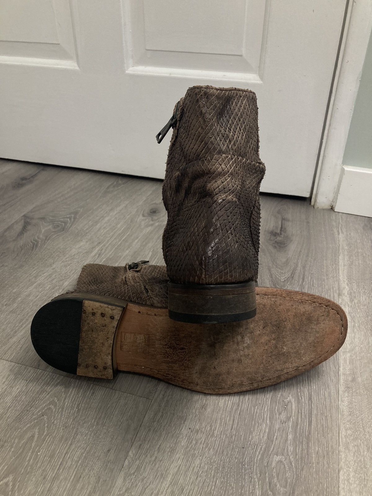 John Varvatos Richards Sharpei snake boots. 11 Size US 11 / EU 44 - 13 Thumbnail