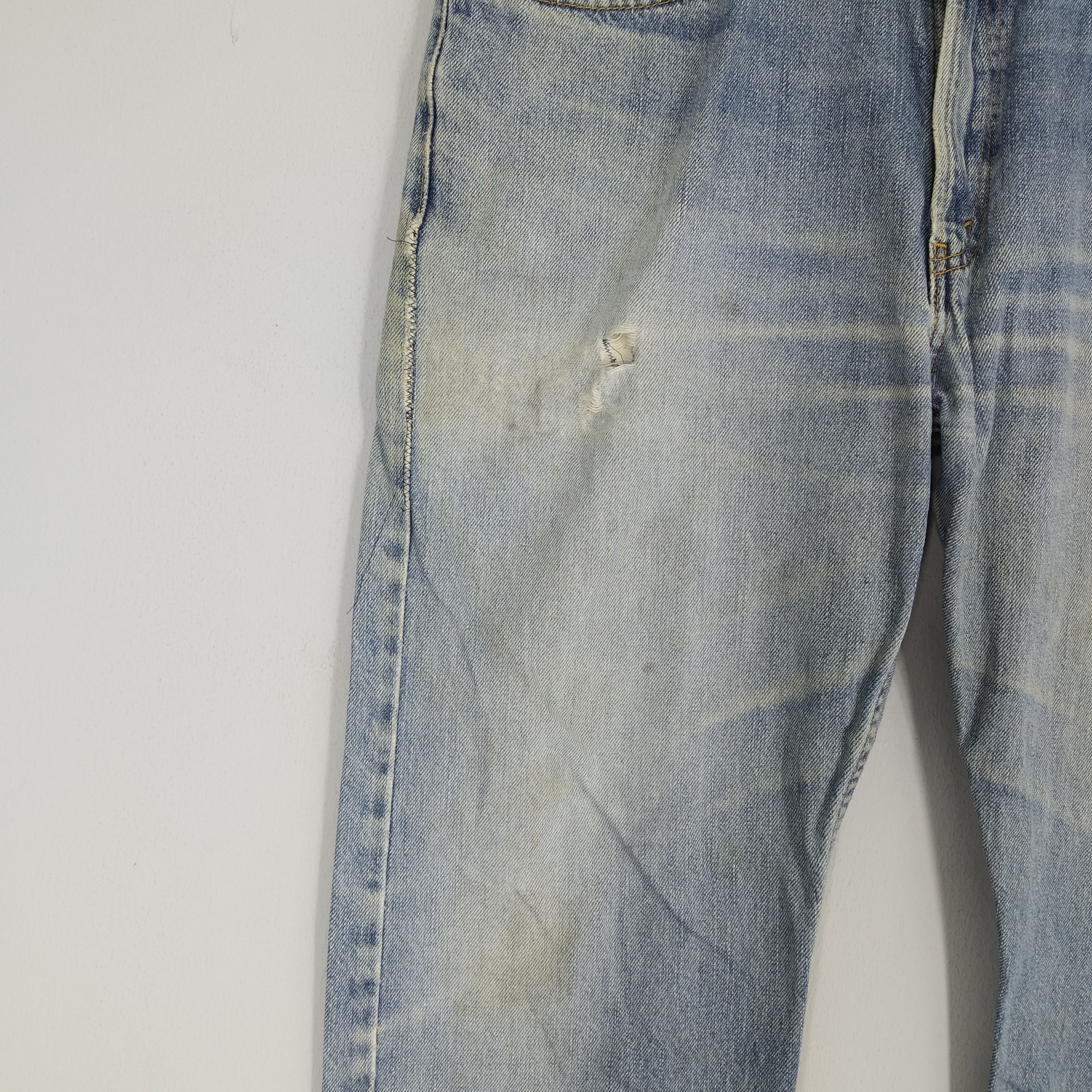 Jean Size 36 Vintage Levi's 505 Stonewashed Blue Denim Jeans Size US 36 / EU 52 - 5 Thumbnail
