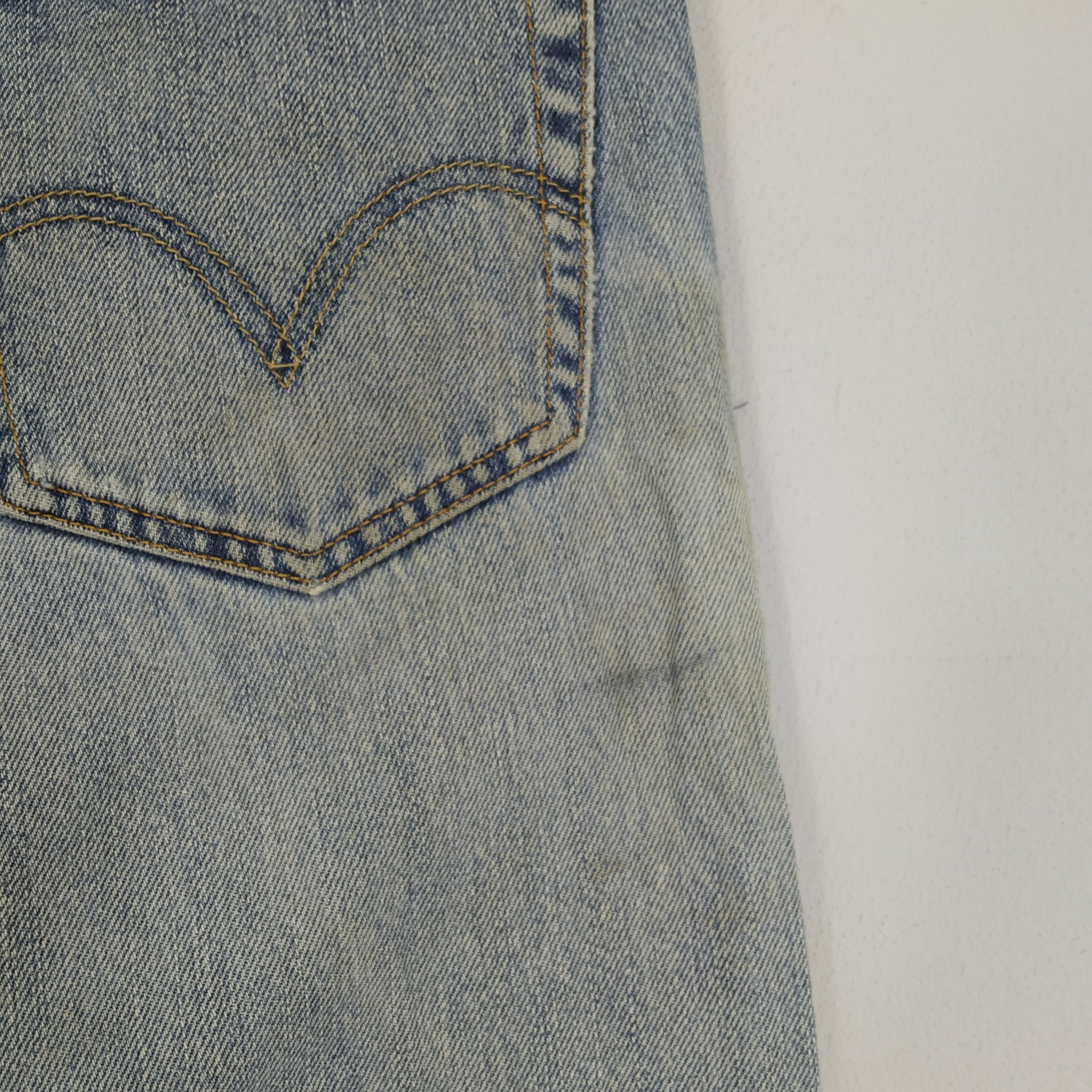 Jean Size 36 Vintage Levi's 505 Stonewashed Blue Denim Jeans Size US 36 / EU 52 - 10 Thumbnail
