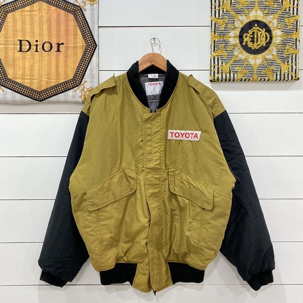 Vintage Vintage Toyota Racing Type MA-1 Bomber Jacket | Grailed