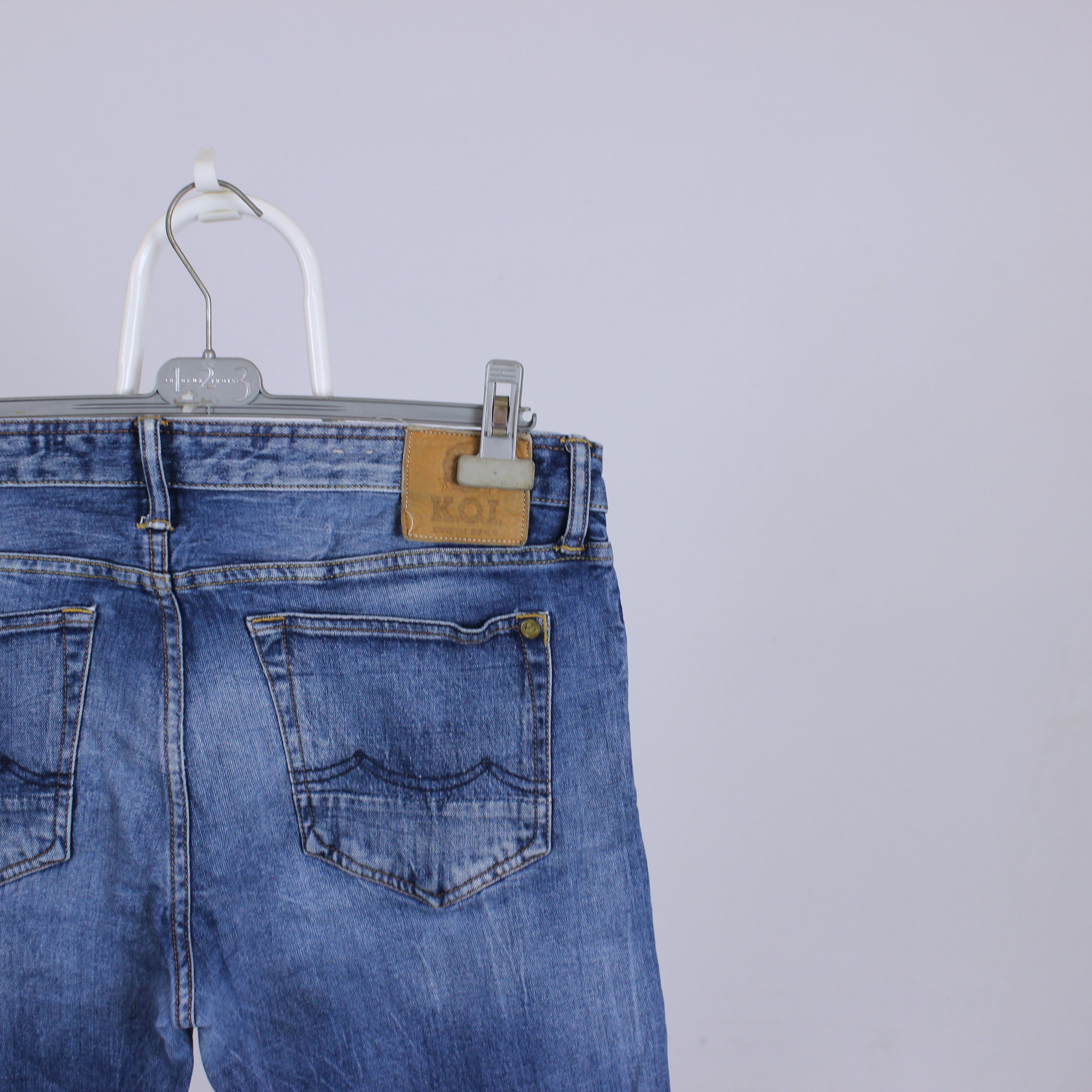 Kings Of Indigo Vintage K.O.I KOI jeans denim rare 34 32 Size US 34 / EU 50 - 2 Thumbnail