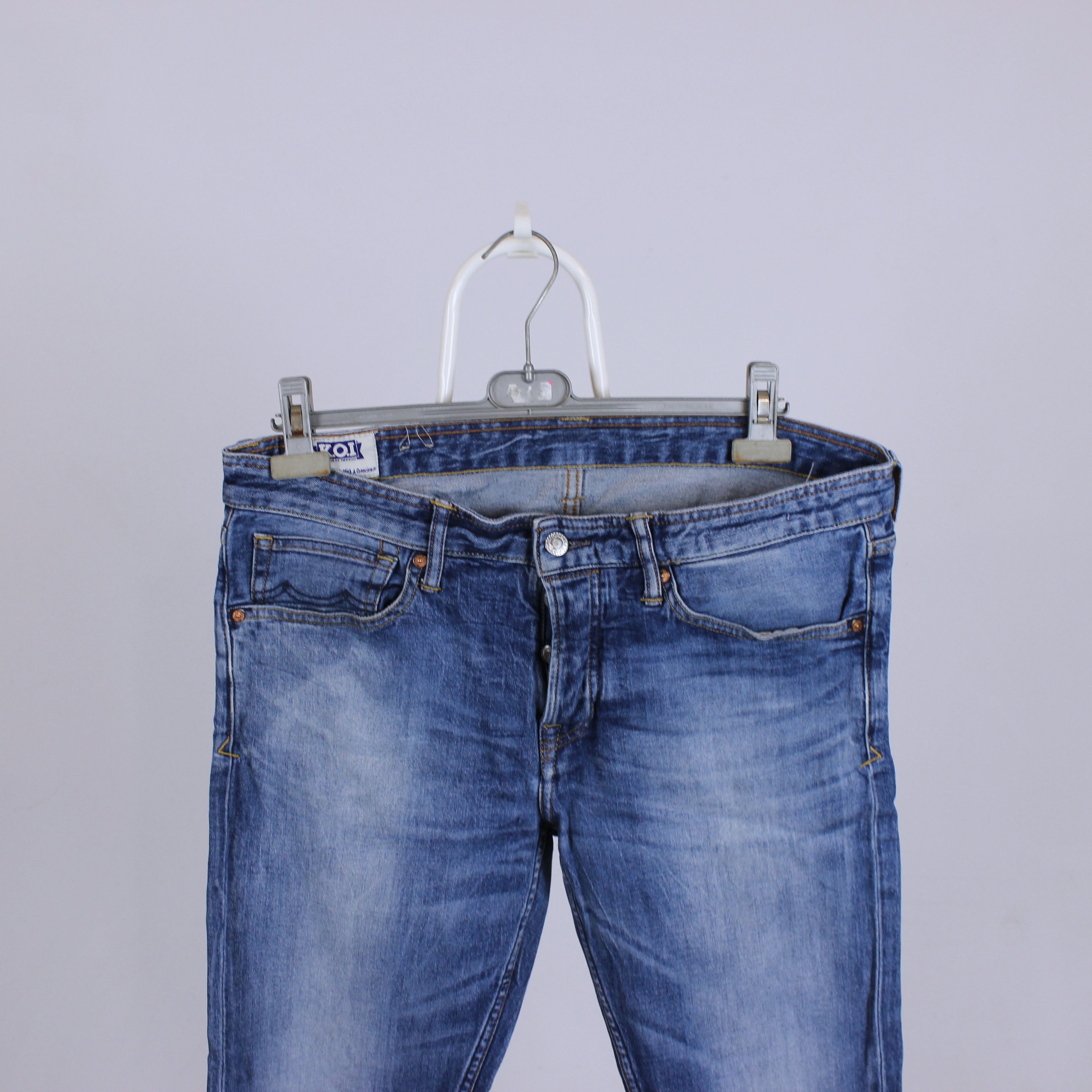 Kings Of Indigo Vintage K.O.I KOI jeans denim rare 34 32 Size US 34 / EU 50 - 4 Thumbnail