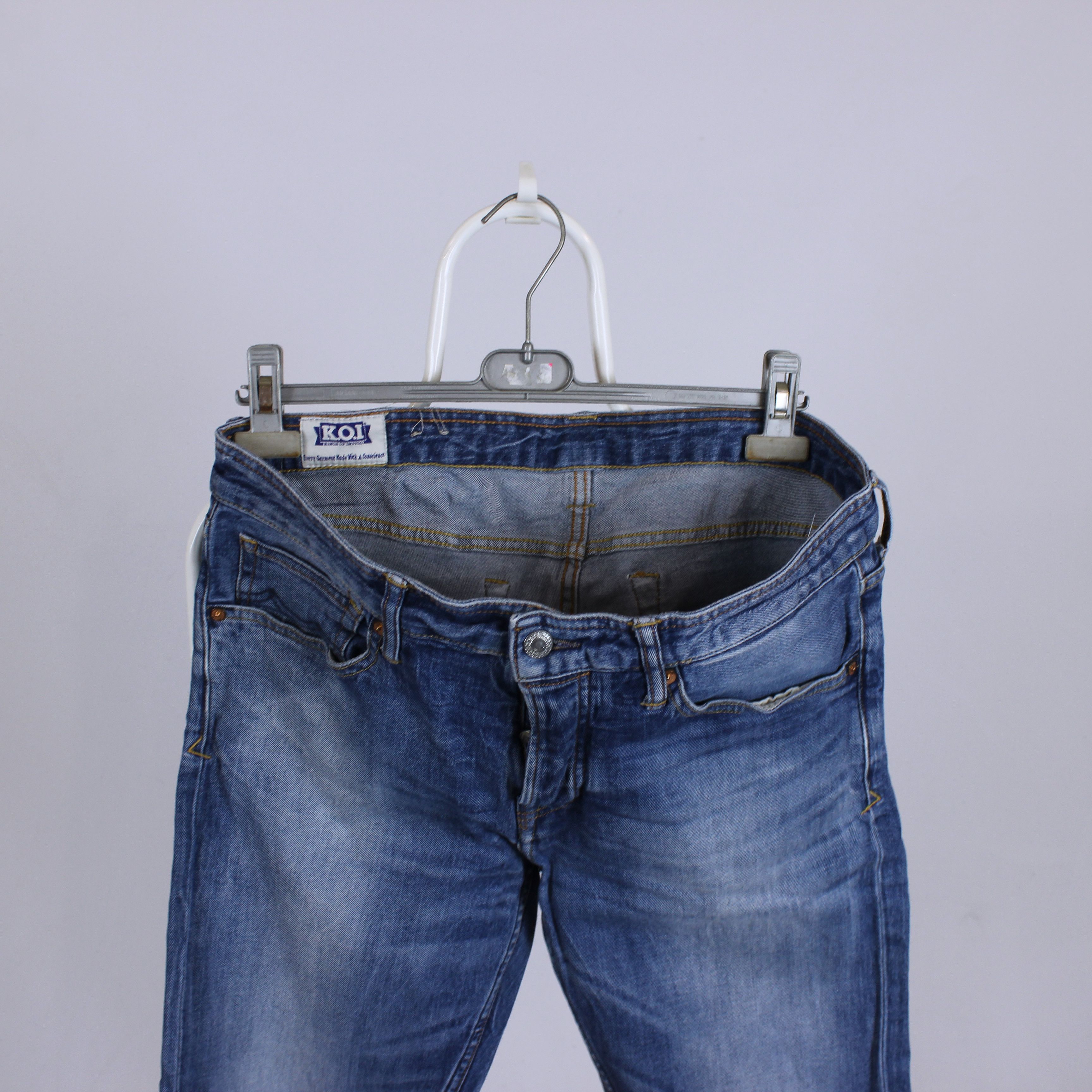Kings Of Indigo Vintage K.O.I KOI jeans denim rare 34 32 Size US 34 / EU 50 - 6 Thumbnail