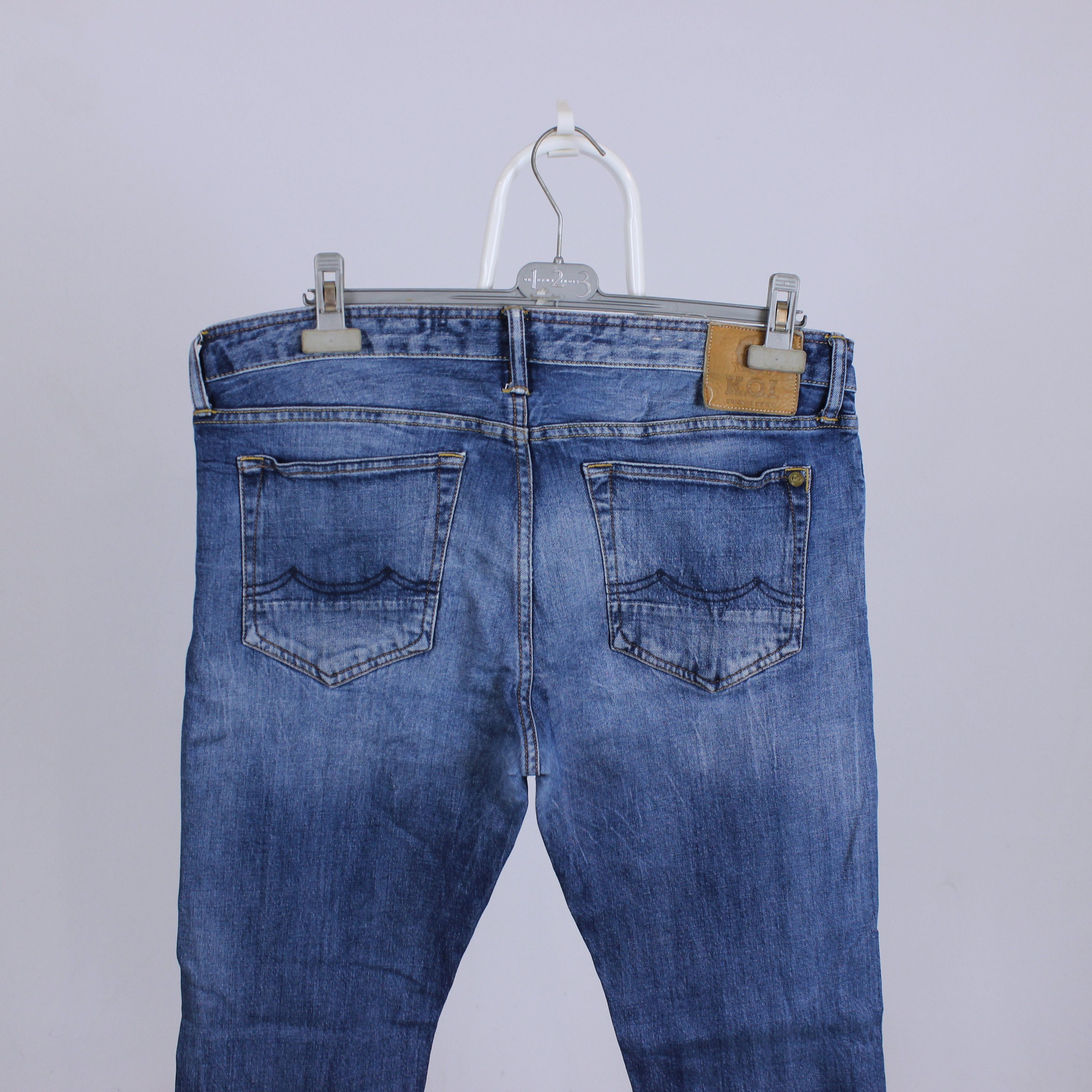 Kings Of Indigo Vintage K.O.I KOI jeans denim rare 34 32 Size US 34 / EU 50 - 1 Thumbnail