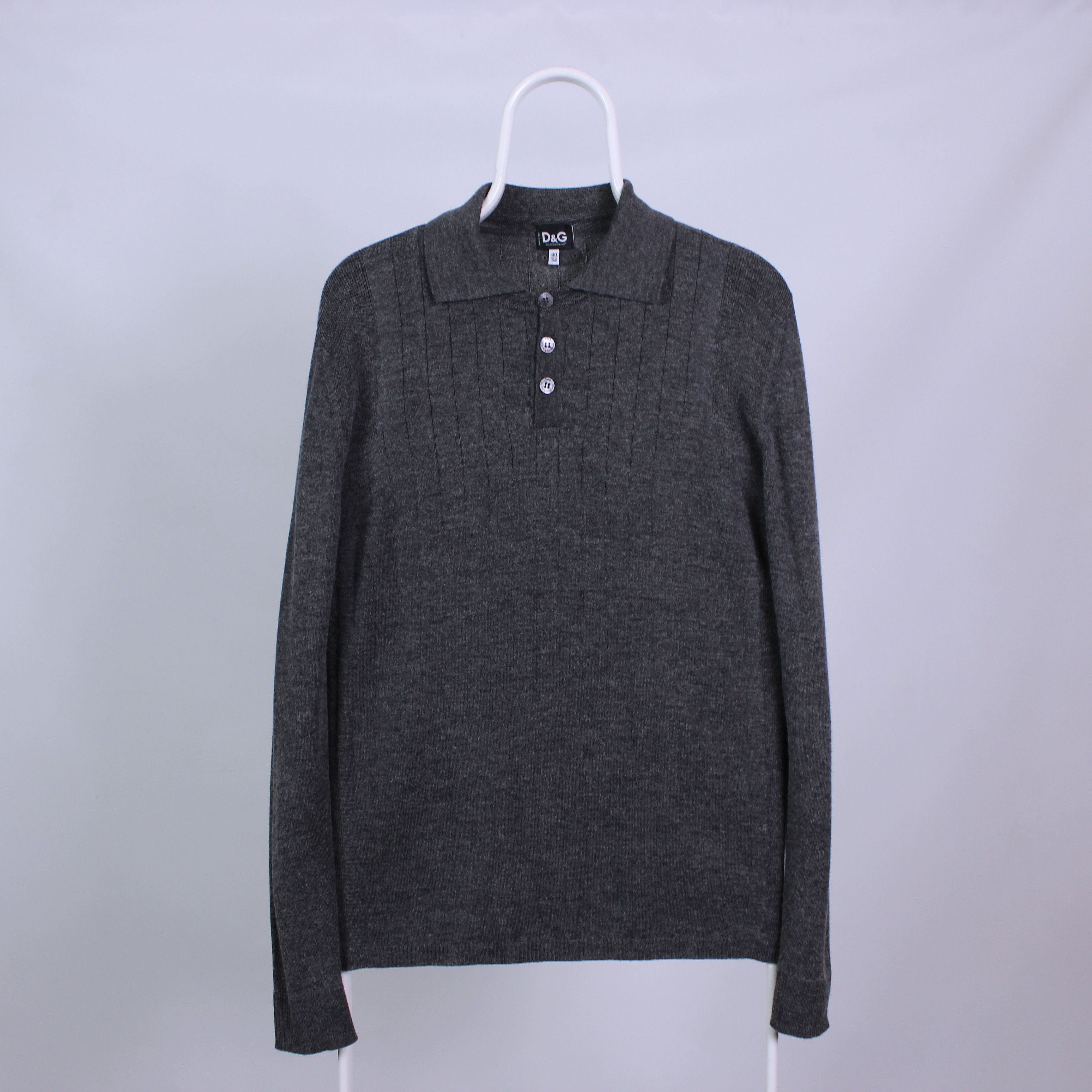 Dolce & Gabbana Dolce Gabbana wool long sleeve sweater M L Size US L / EU 52-54 / 3 - 3 Thumbnail