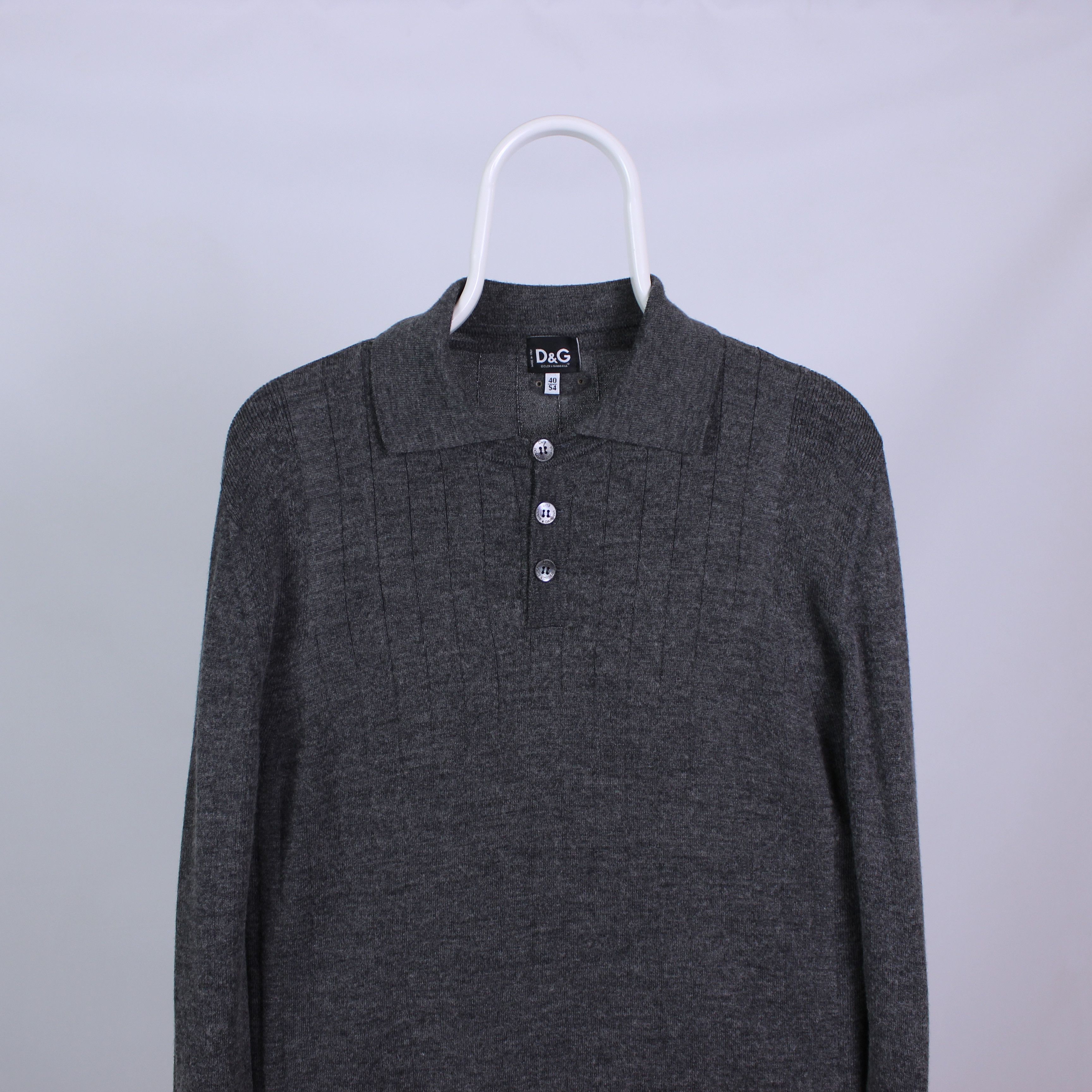 Dolce & Gabbana Dolce Gabbana wool long sleeve sweater M L Size US L / EU 52-54 / 3 - 1 Thumbnail