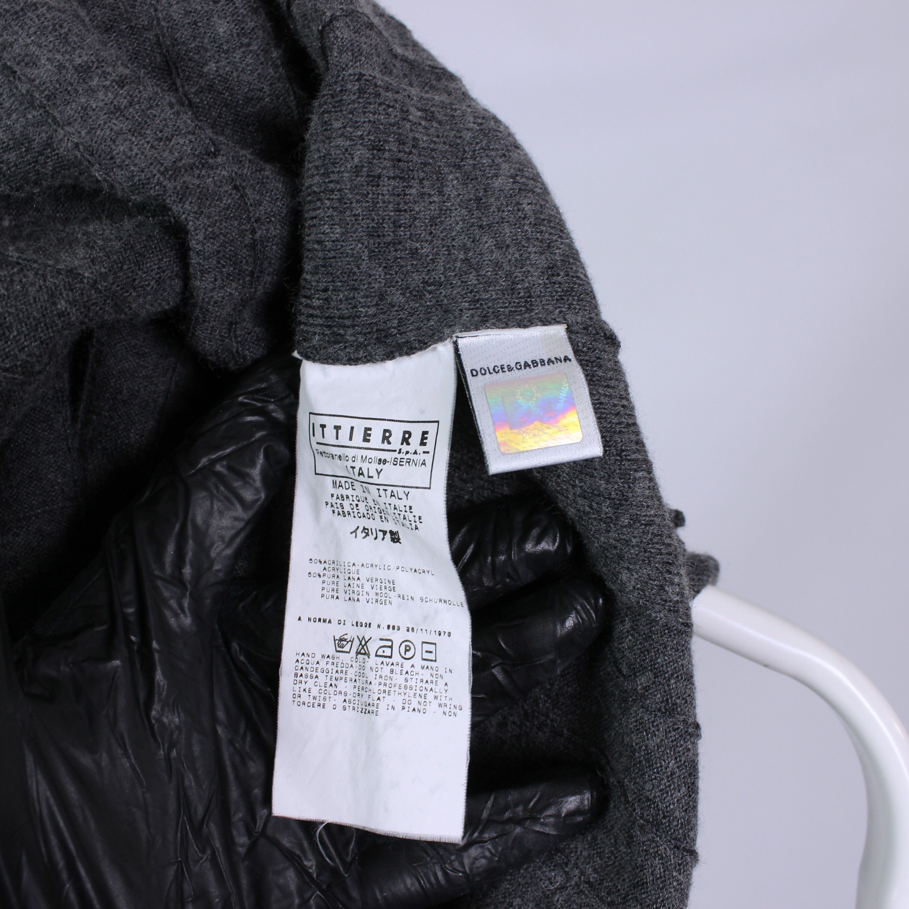 Dolce & Gabbana Dolce Gabbana wool long sleeve sweater M L Size US L / EU 52-54 / 3 - 4 Thumbnail