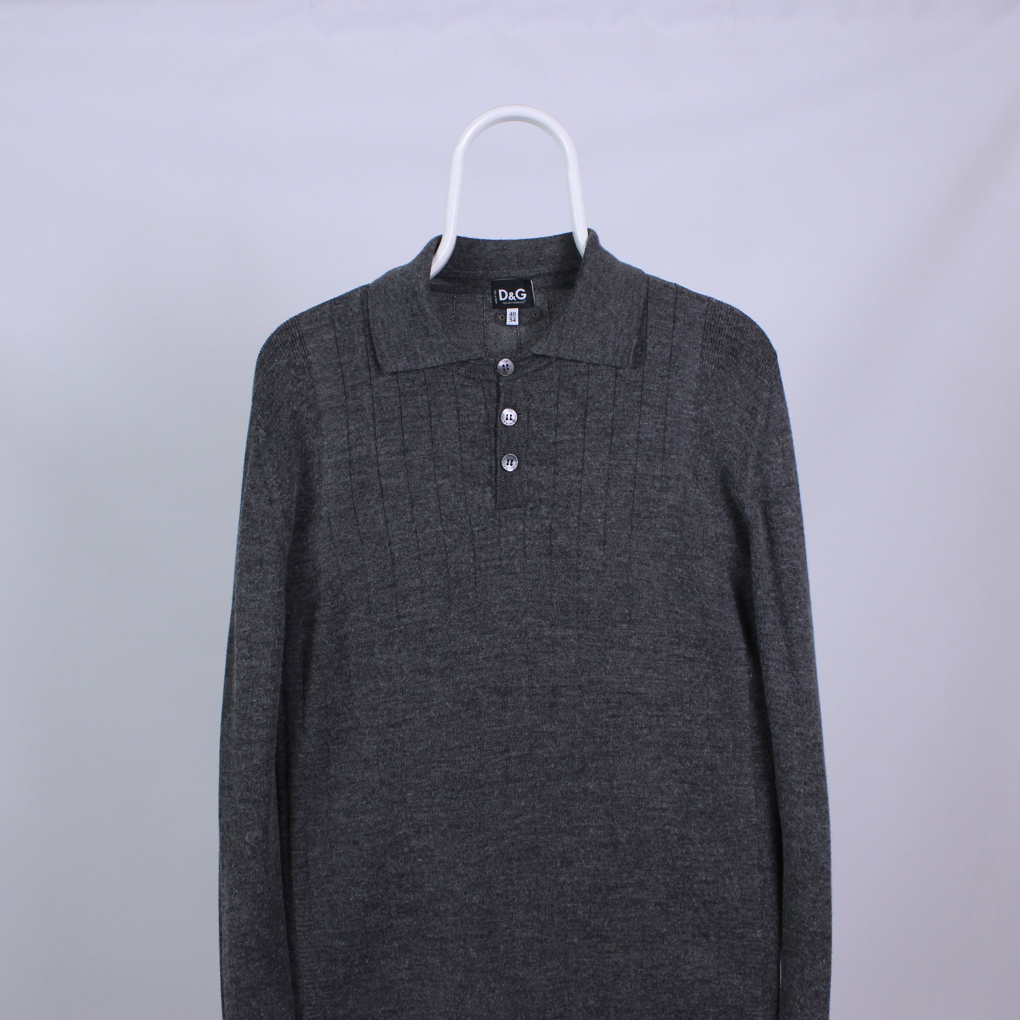 Dolce & Gabbana Dolce Gabbana wool long sleeve sweater M L Size US L / EU 52-54 / 3 - 2 Thumbnail