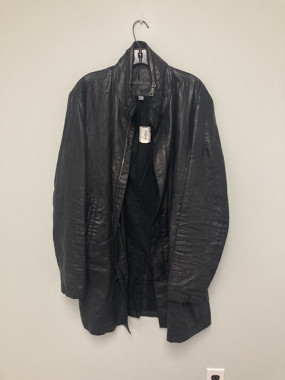 John Varvatos Zip & Snap Jacket With Concealed Hood. 50 Size US M / EU 48-50 / 2 - 2 Thumbnail