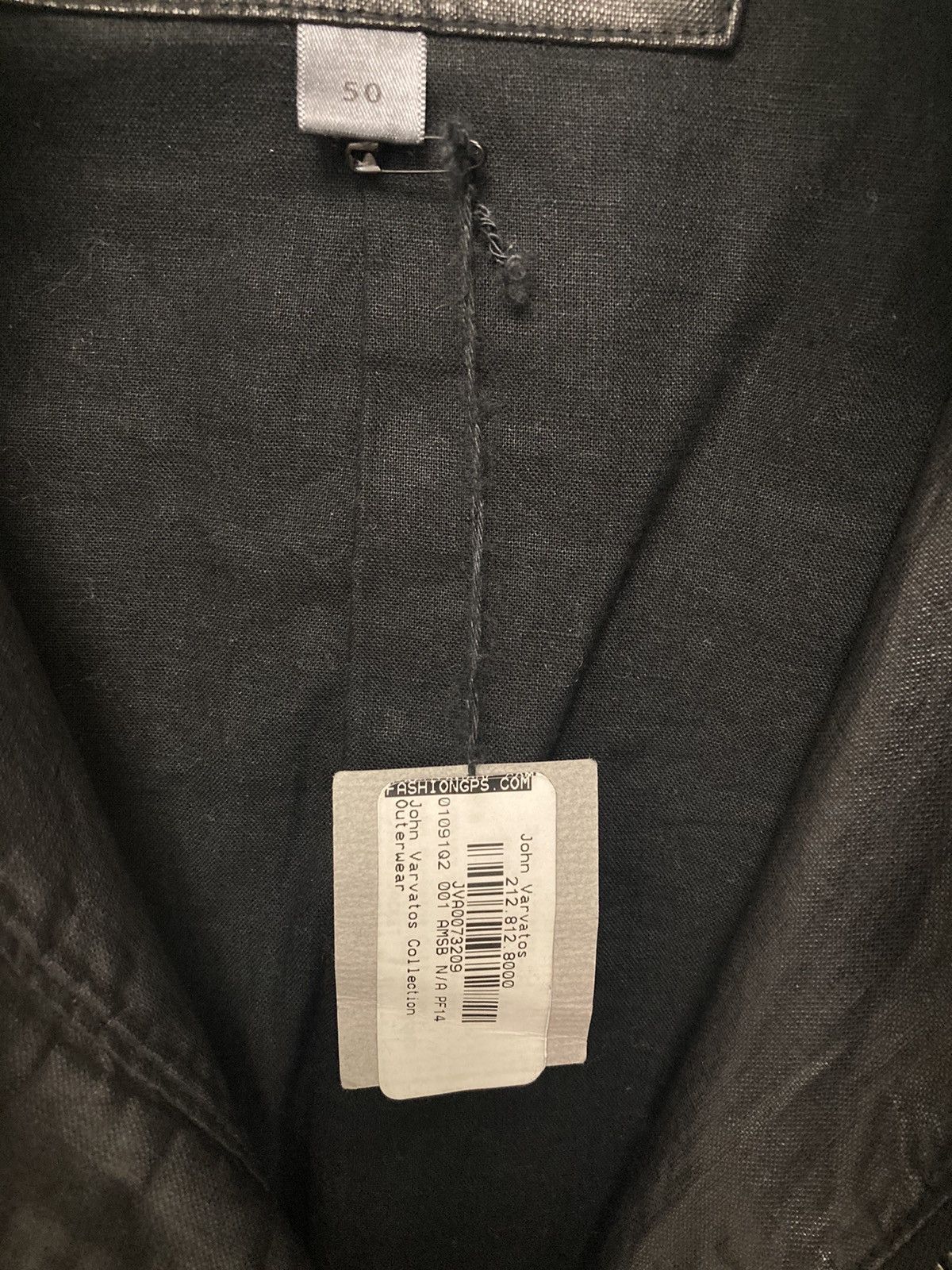 John Varvatos Zip & Snap Jacket With Concealed Hood. 50 Size US M / EU 48-50 / 2 - 4 Thumbnail