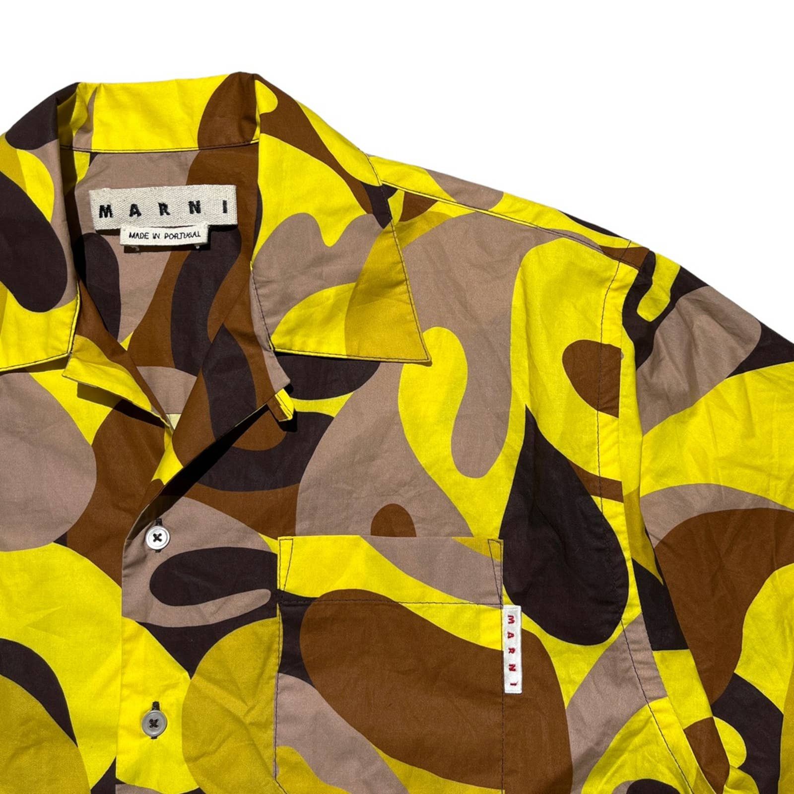 Marni SS22 Psychedelic boxy button down shirt Size US S / EU 44-46 / 1 - 2 Thumbnail