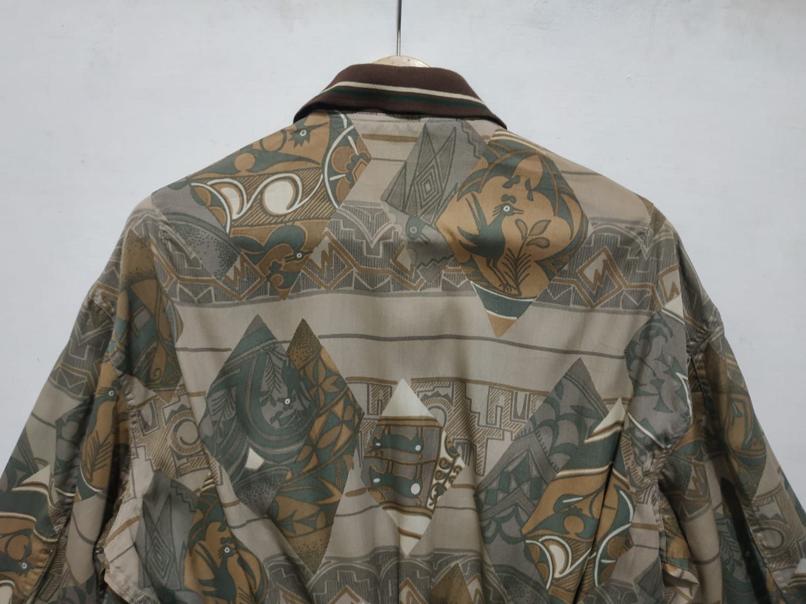 Masaki Matsushima Japanese Designer N. Masaki Pazzo Rayon Bomber Jacket Size US S / EU 44-46 / 1 - 13 Thumbnail