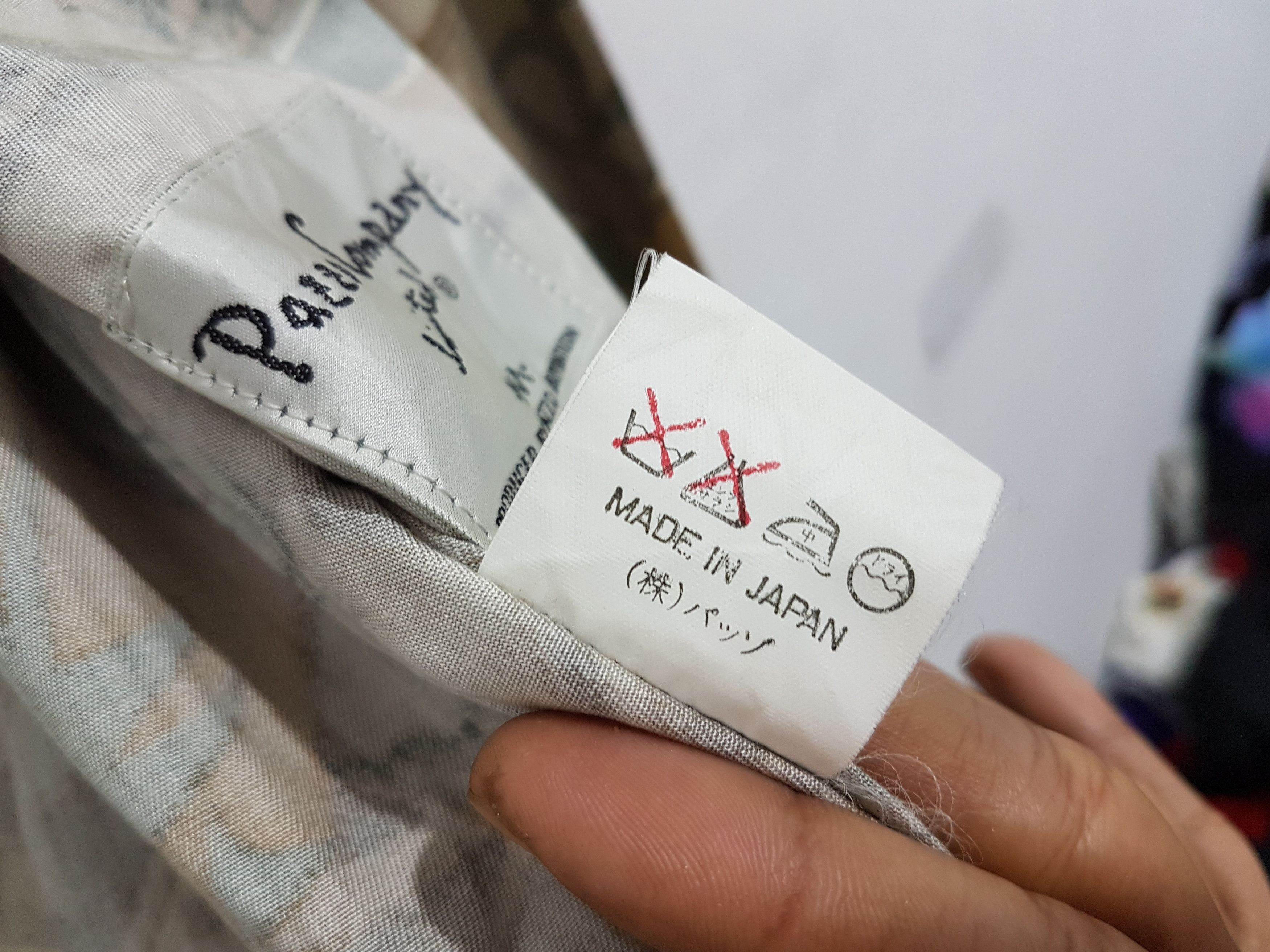 Masaki Matsushima Japanese Designer N. Masaki Pazzo Rayon Bomber Jacket Size US S / EU 44-46 / 1 - 7 Thumbnail