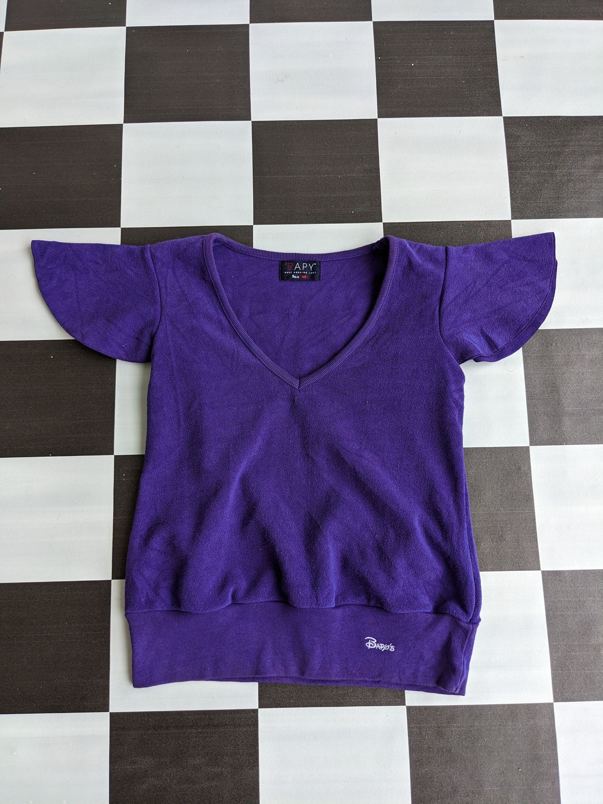 Bape Women's Bapy by Bape Cropped Shirt Size XS / US 0-2 / IT 36-38 - 1 Thumbnail