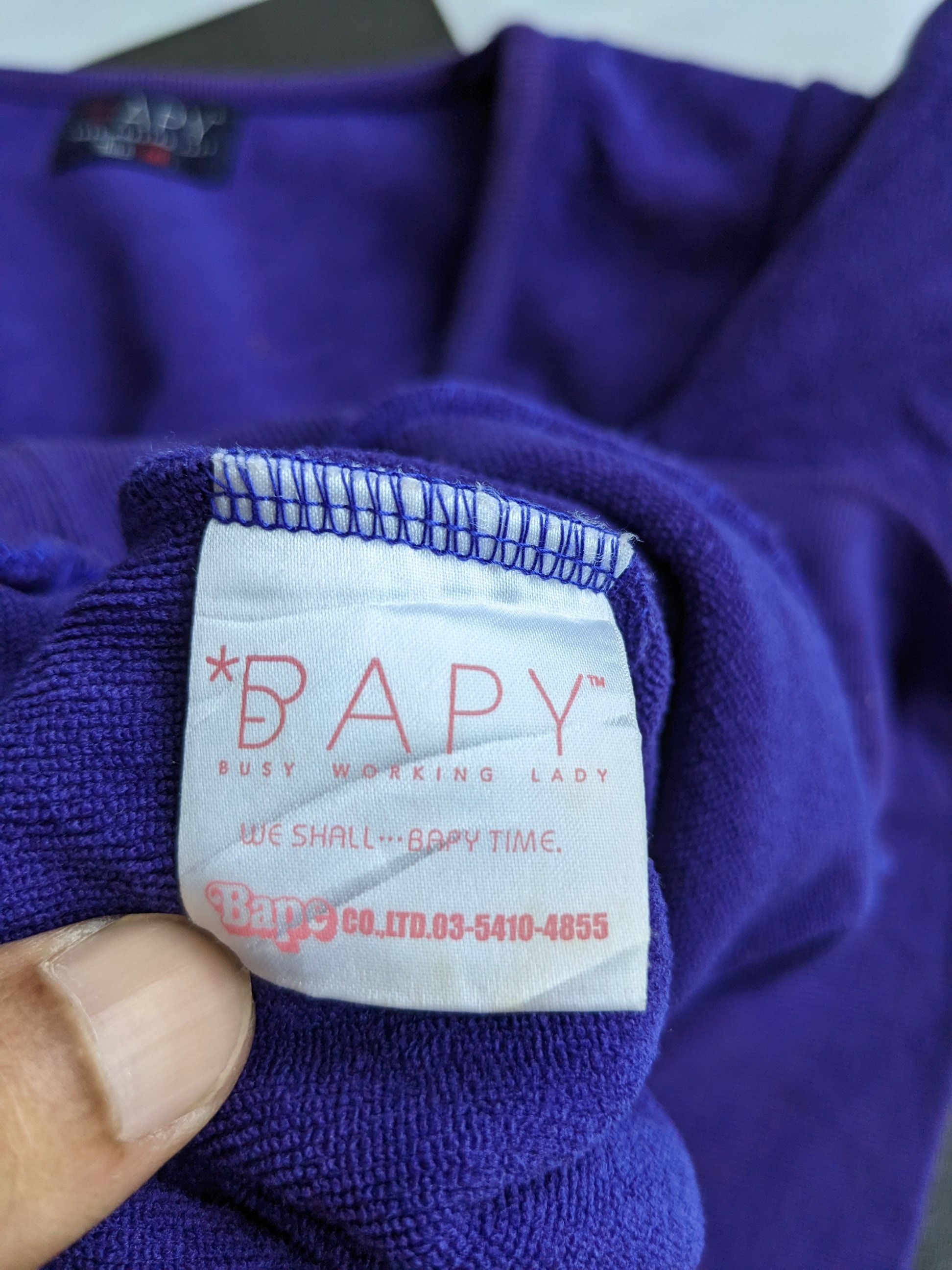 Bape Women's Bapy by Bape Cropped Shirt Size XS / US 0-2 / IT 36-38 - 4 Thumbnail