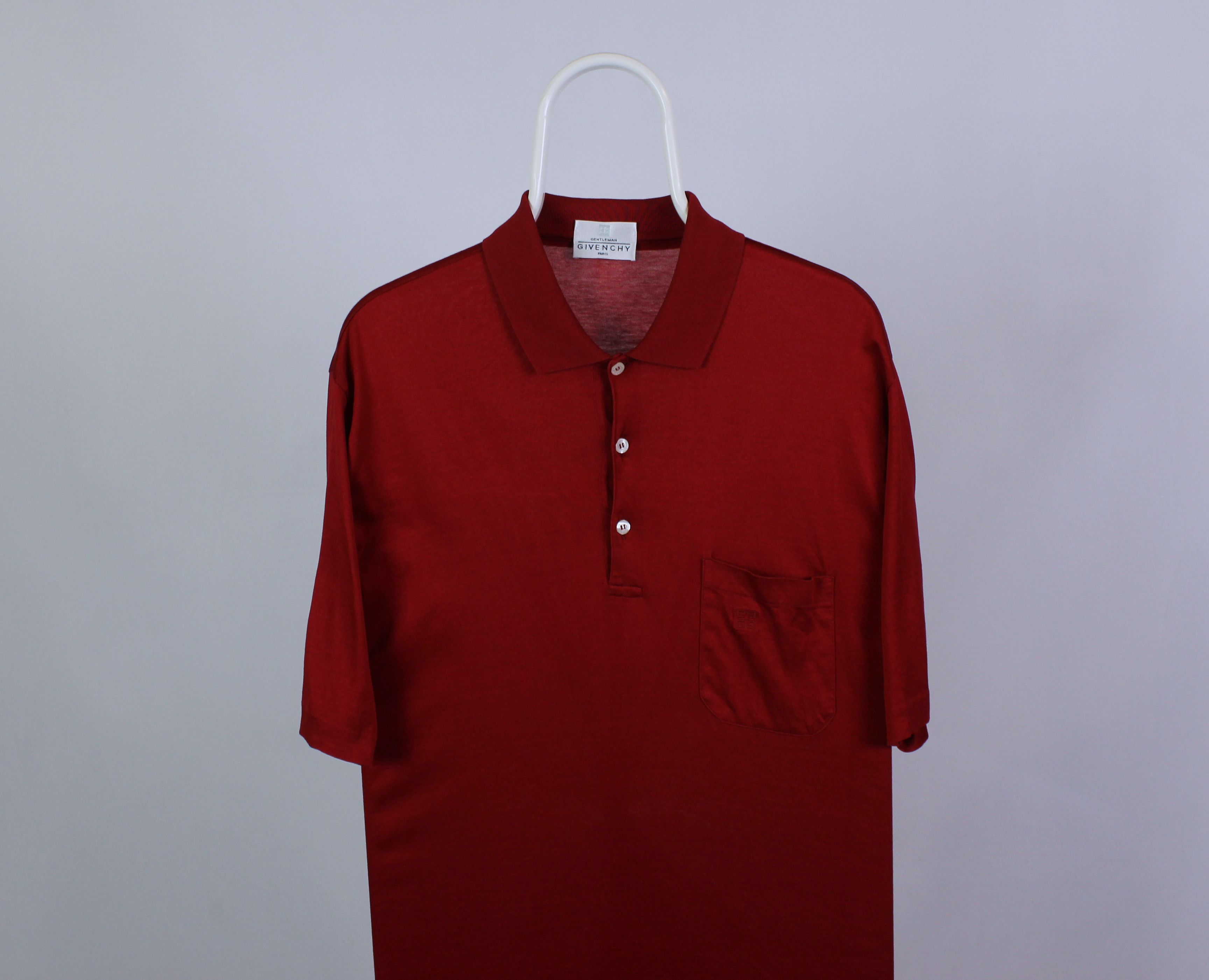 Givenchy givenchy gentleman paris polo shirt rare red Size US XL / EU 56 / 4 - 1 Thumbnail