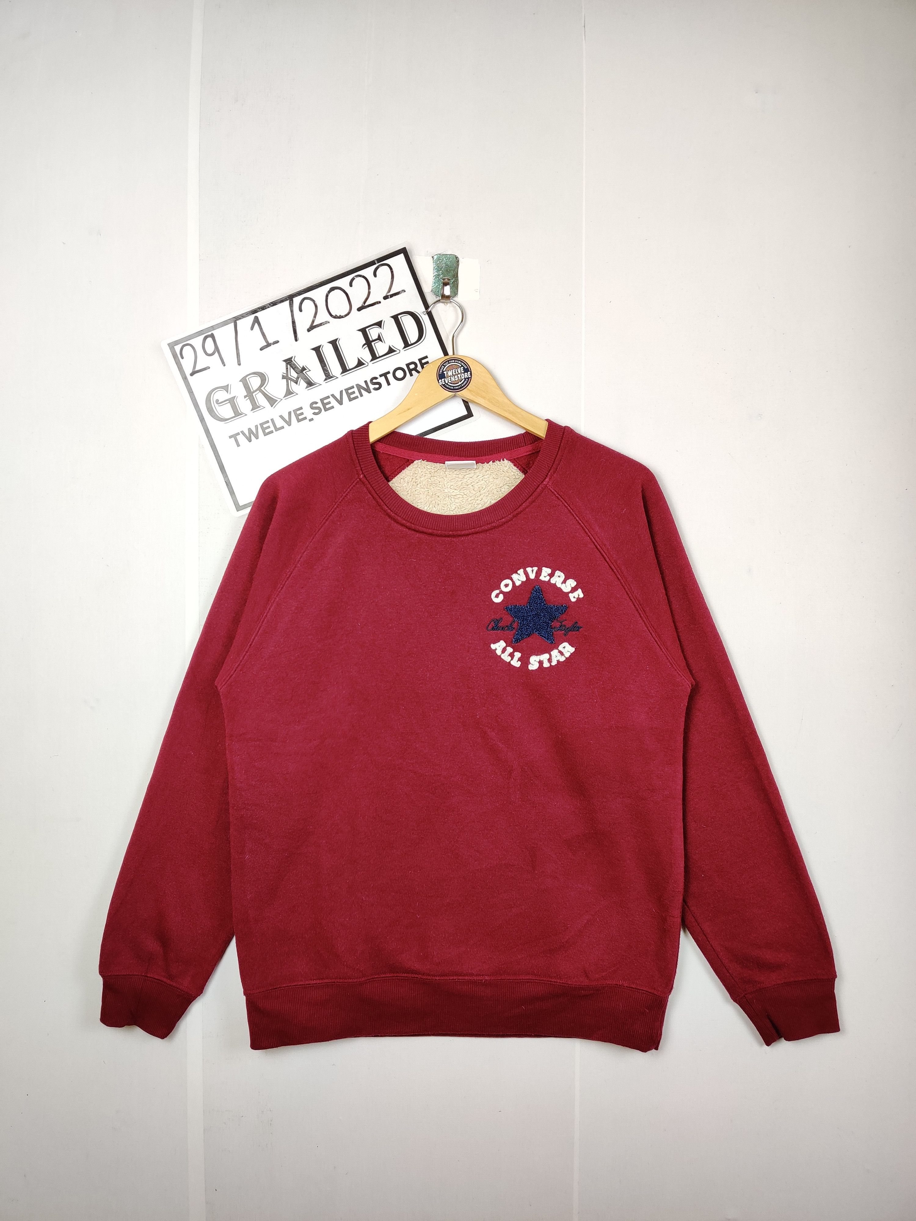Converse Vintage Converse Sweatshirt Nice Deisgn Size US L / EU 52-54 / 3 - 1 Thumbnail