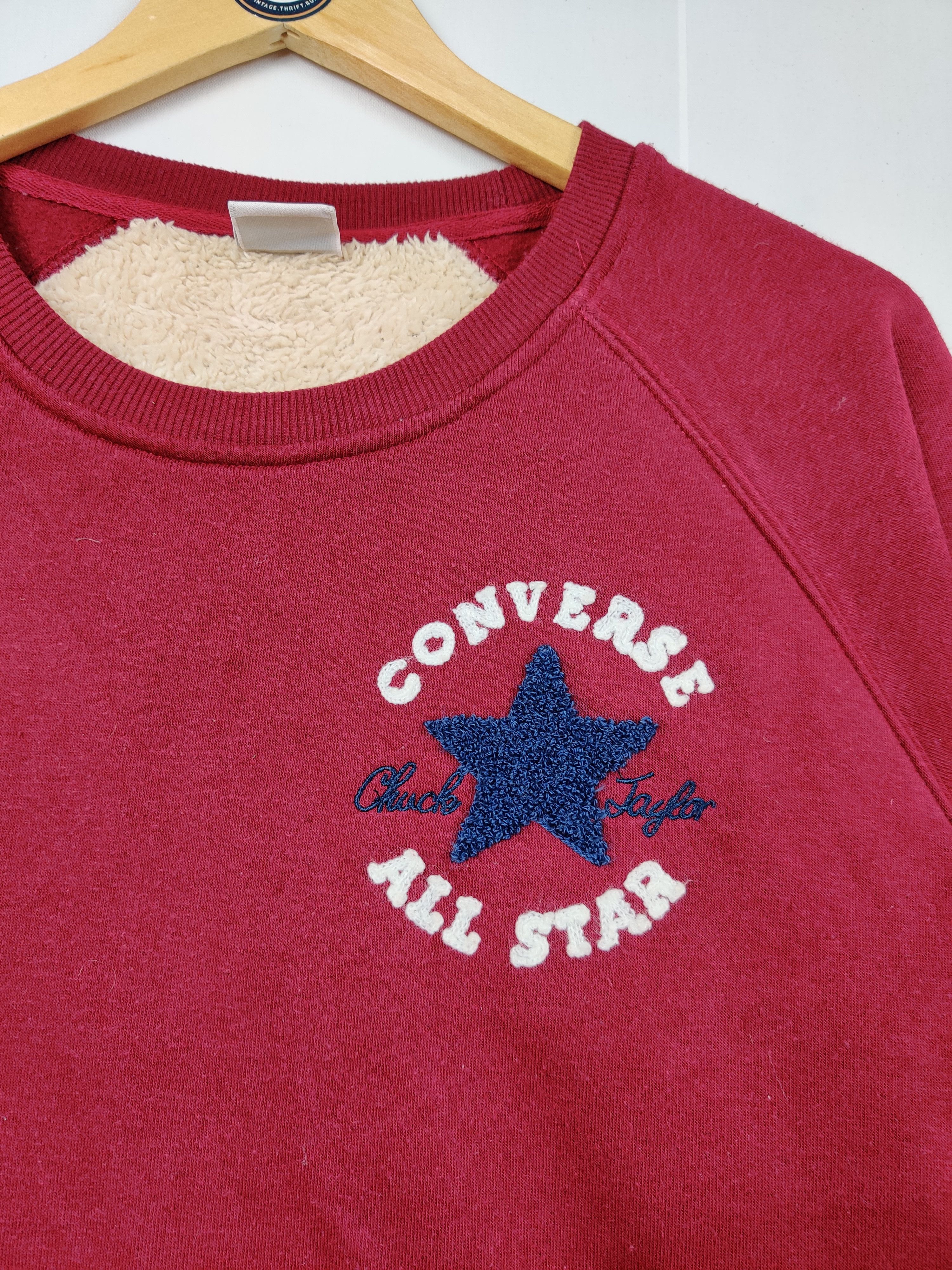 Converse Vintage Converse Sweatshirt Nice Deisgn Size US L / EU 52-54 / 3 - 5 Thumbnail