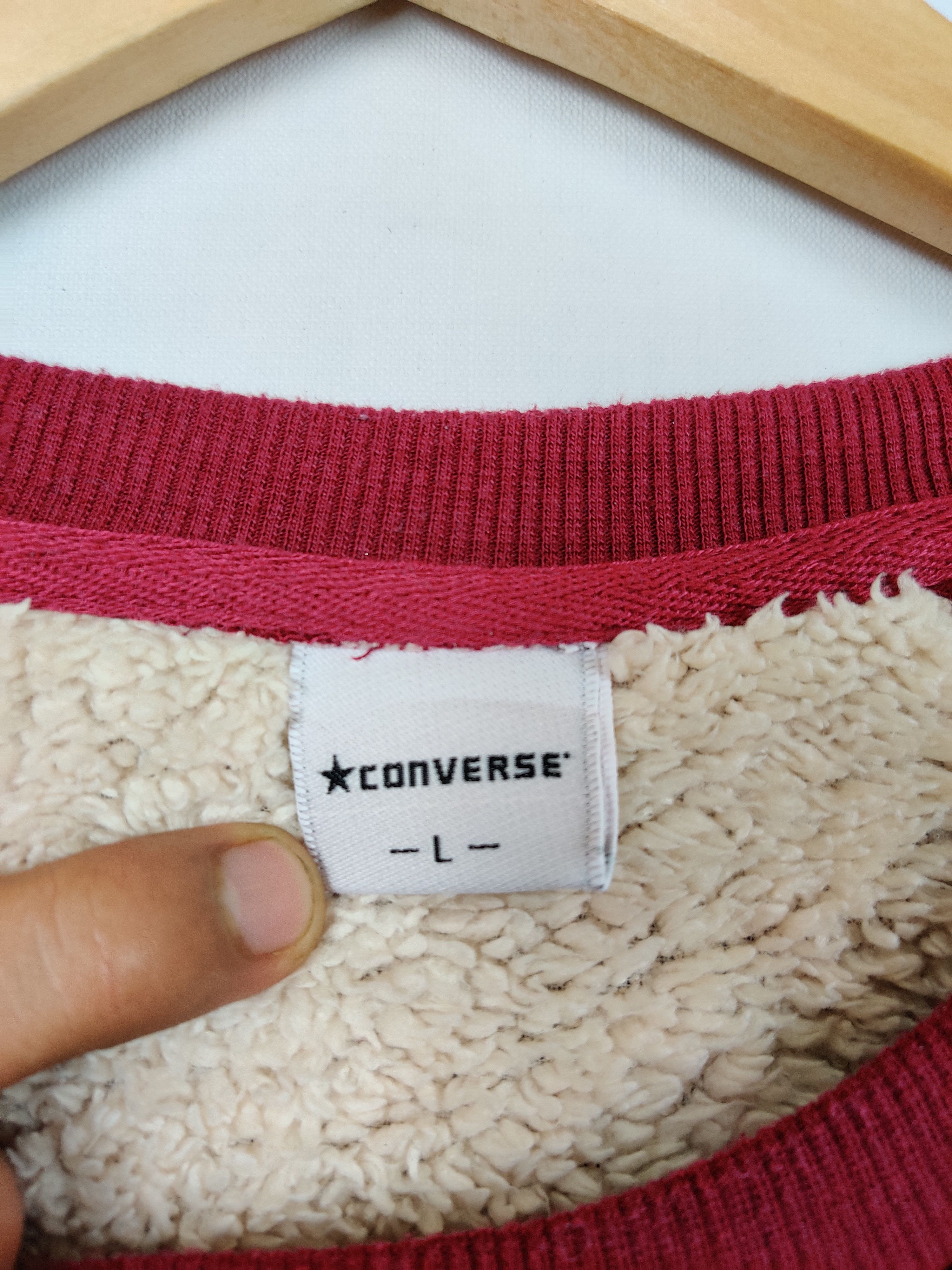 Converse Vintage Converse Sweatshirt Nice Deisgn Size US L / EU 52-54 / 3 - 6 Thumbnail