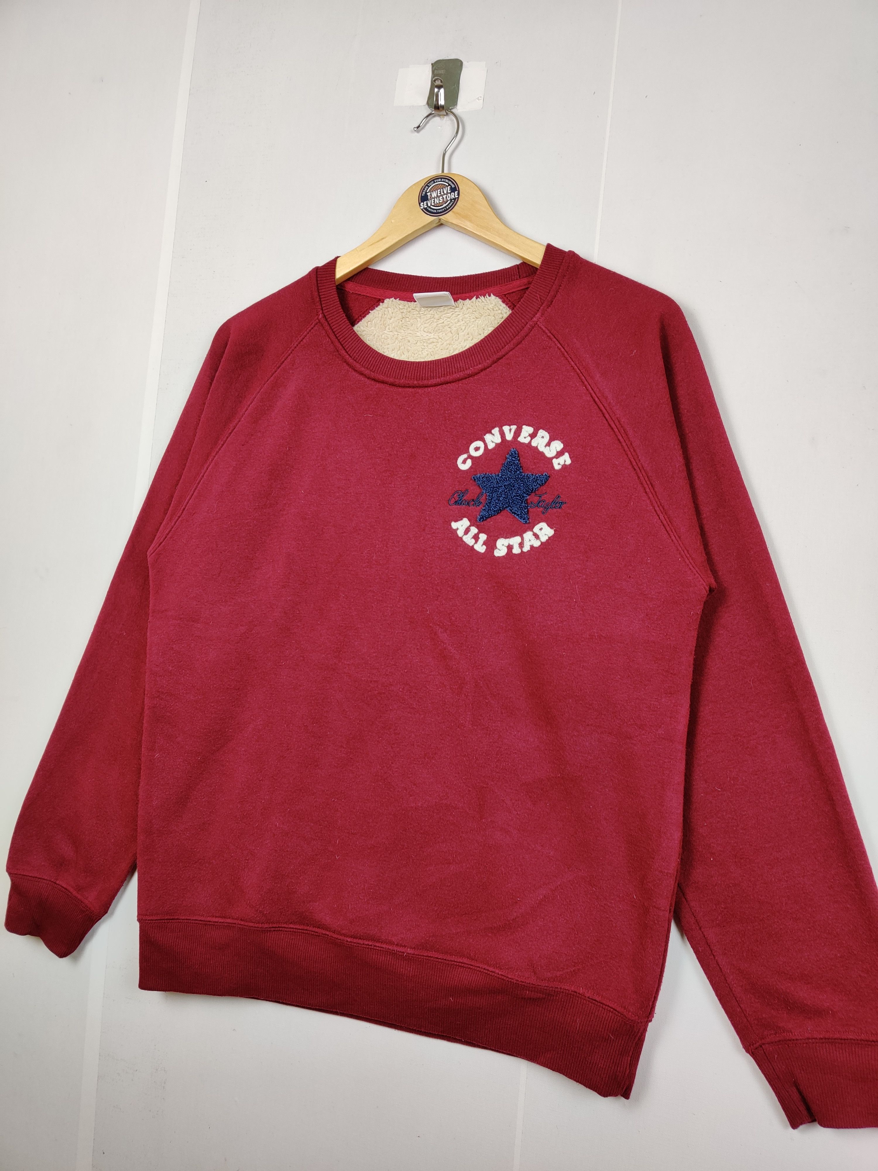 Converse Vintage Converse Sweatshirt Nice Deisgn Size US L / EU 52-54 / 3 - 2 Thumbnail
