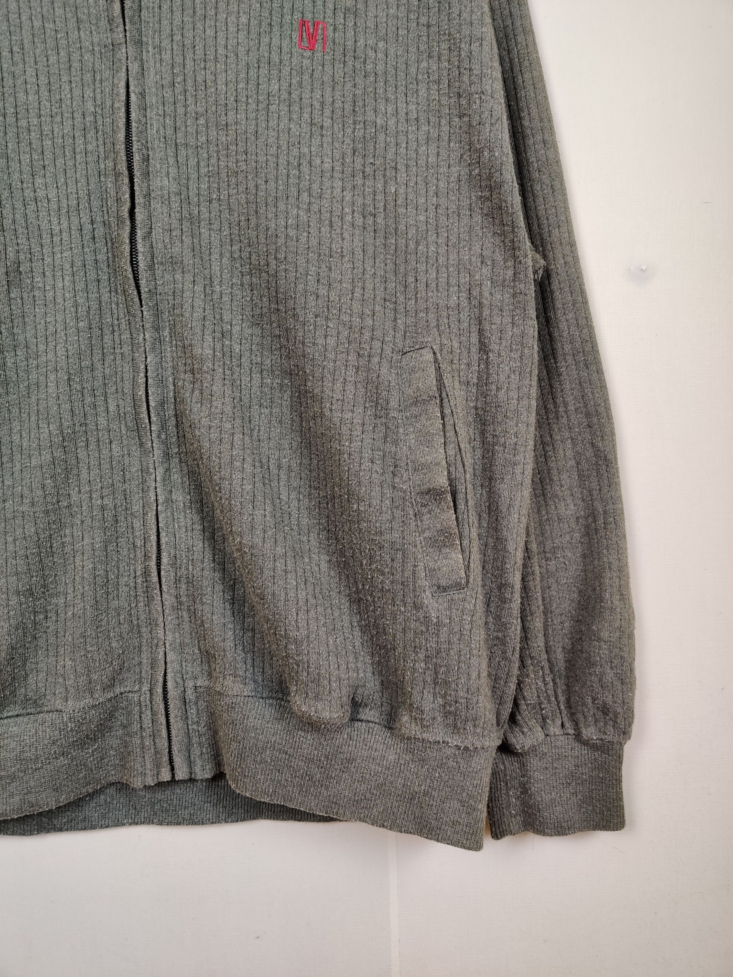 Japanese Brand Vintage Luciano Valentino Zipper Sweatshirt Size US L / EU 52-54 / 3 - 3 Thumbnail