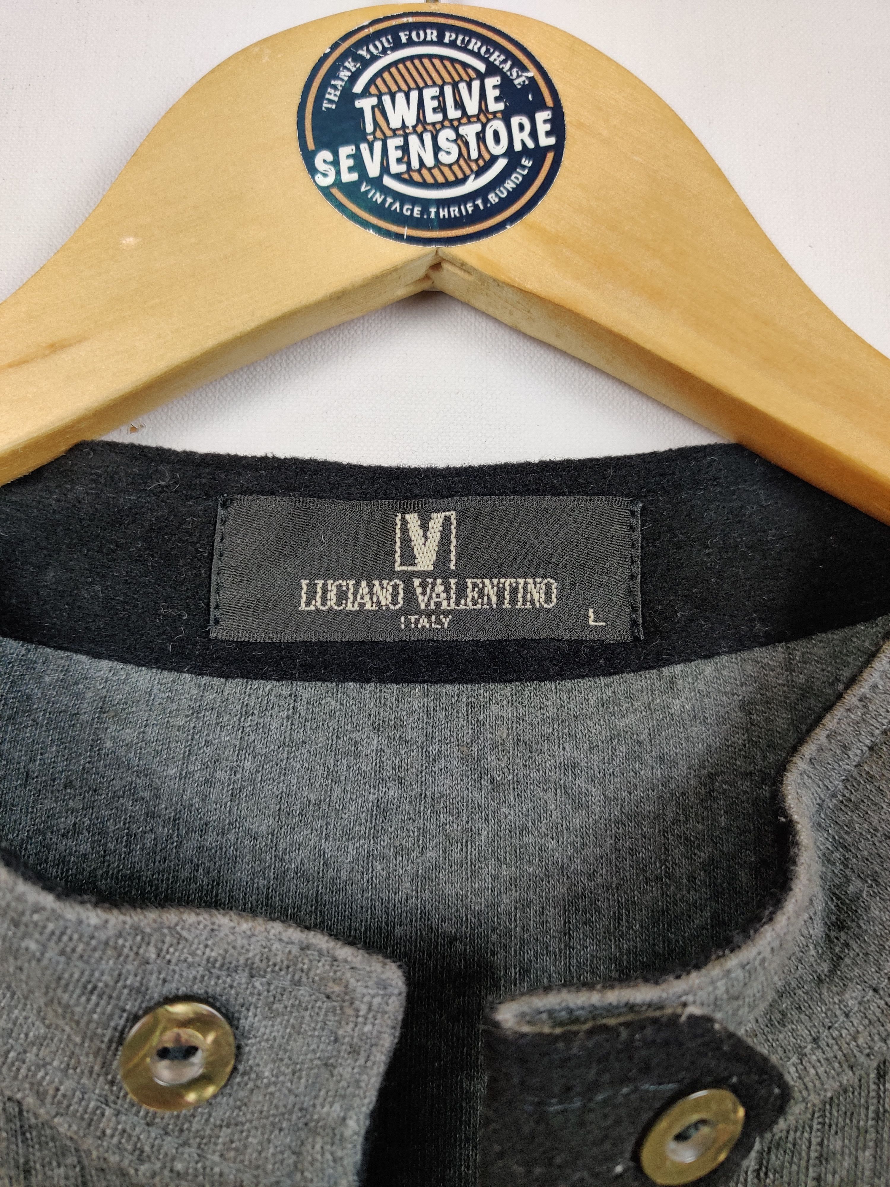 Japanese Brand Vintage Luciano Valentino Zipper Sweatshirt Size US L / EU 52-54 / 3 - 8 Thumbnail