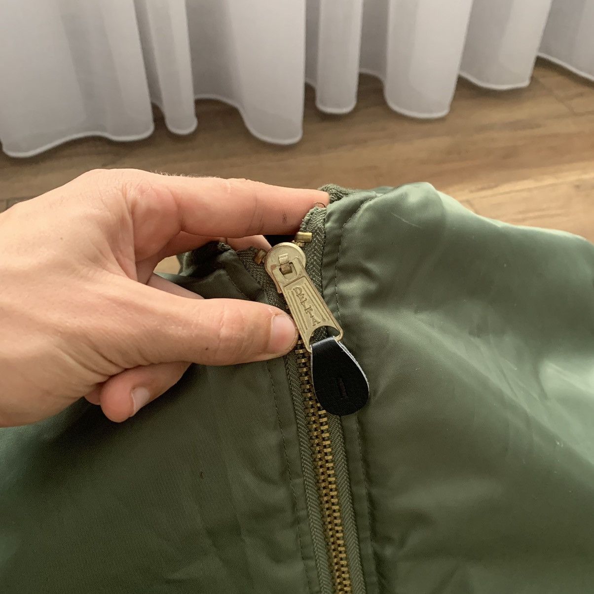 Other MA-1 Flying Nylon Bomber Jacket Military Vintage Size US L / EU 52-54 / 3 - 5 Thumbnail