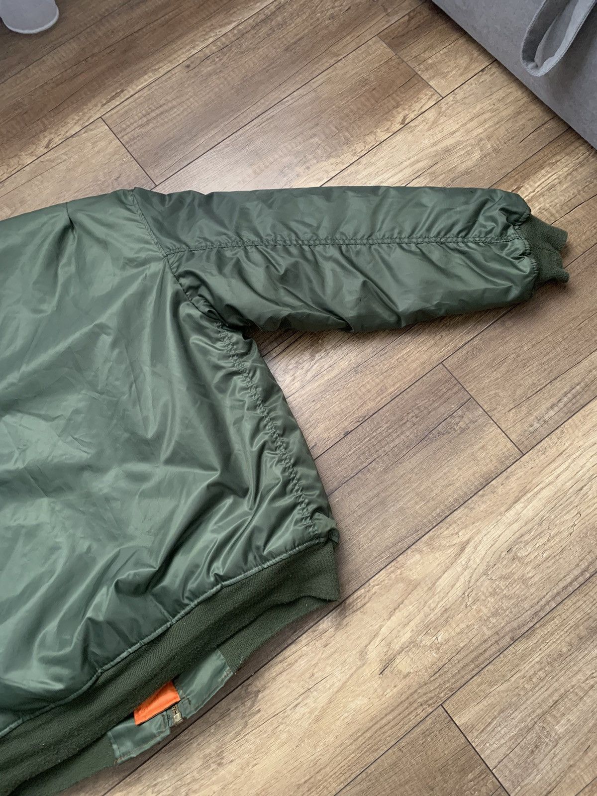 Other MA-1 Flying Nylon Bomber Jacket Military Vintage Size US L / EU 52-54 / 3 - 7 Thumbnail