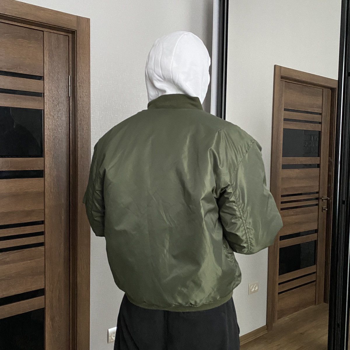 Other MA-1 Flying Nylon Bomber Jacket Military Vintage Size US L / EU 52-54 / 3 - 3 Thumbnail