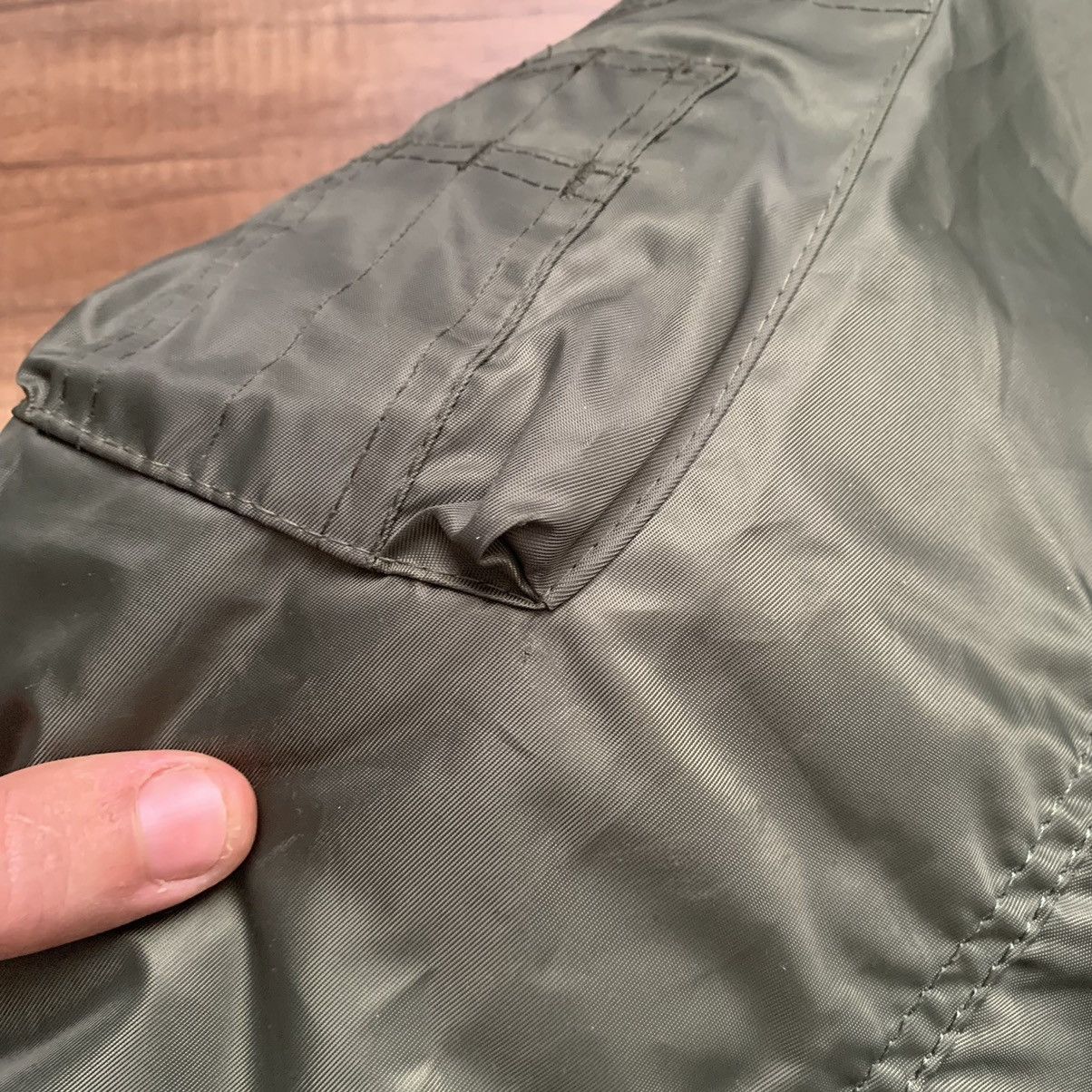 Other MA-1 Flying Nylon Bomber Jacket Military Vintage Size US L / EU 52-54 / 3 - 12 Thumbnail