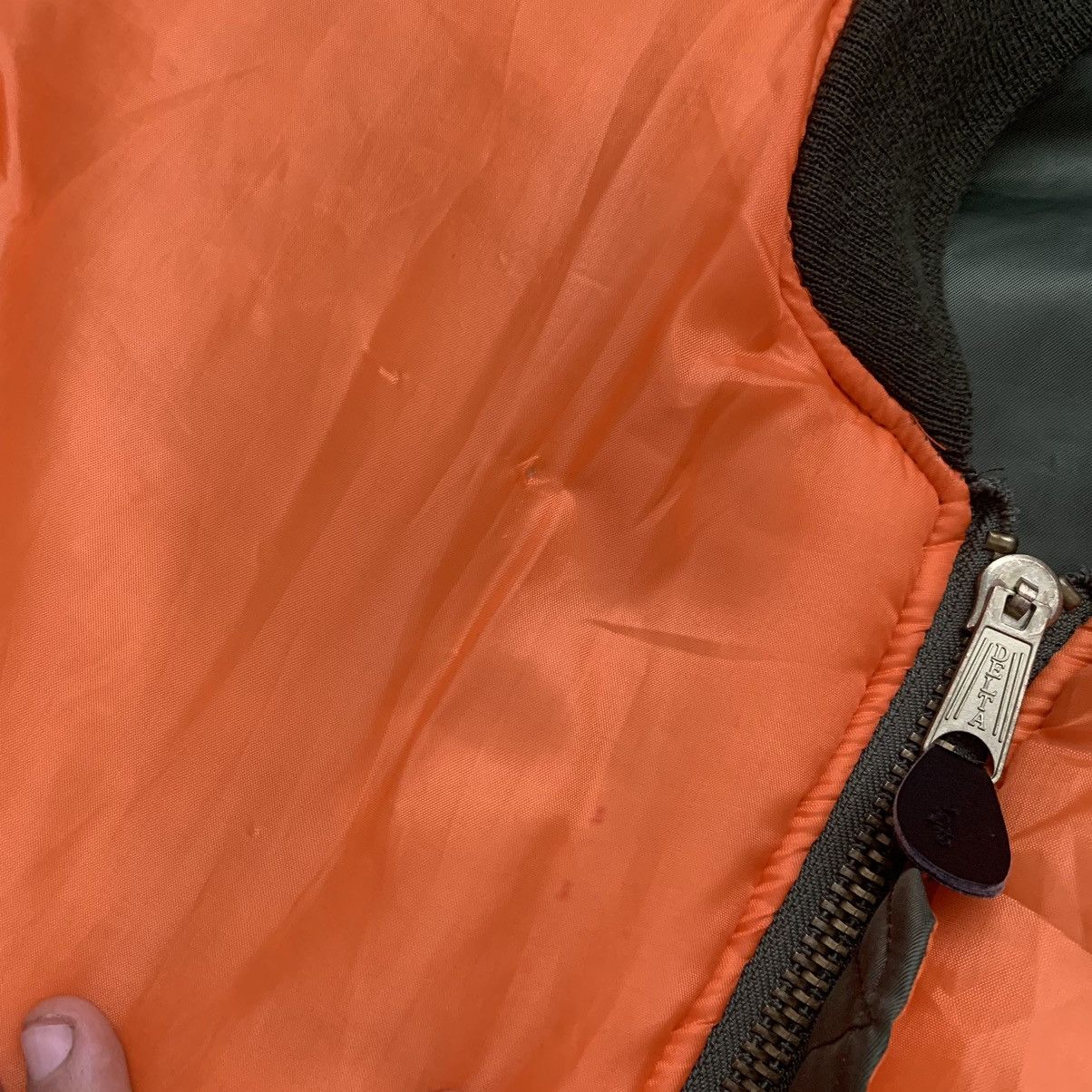 Other MA-1 Flying Nylon Bomber Jacket Military Vintage Size US L / EU 52-54 / 3 - 14 Thumbnail
