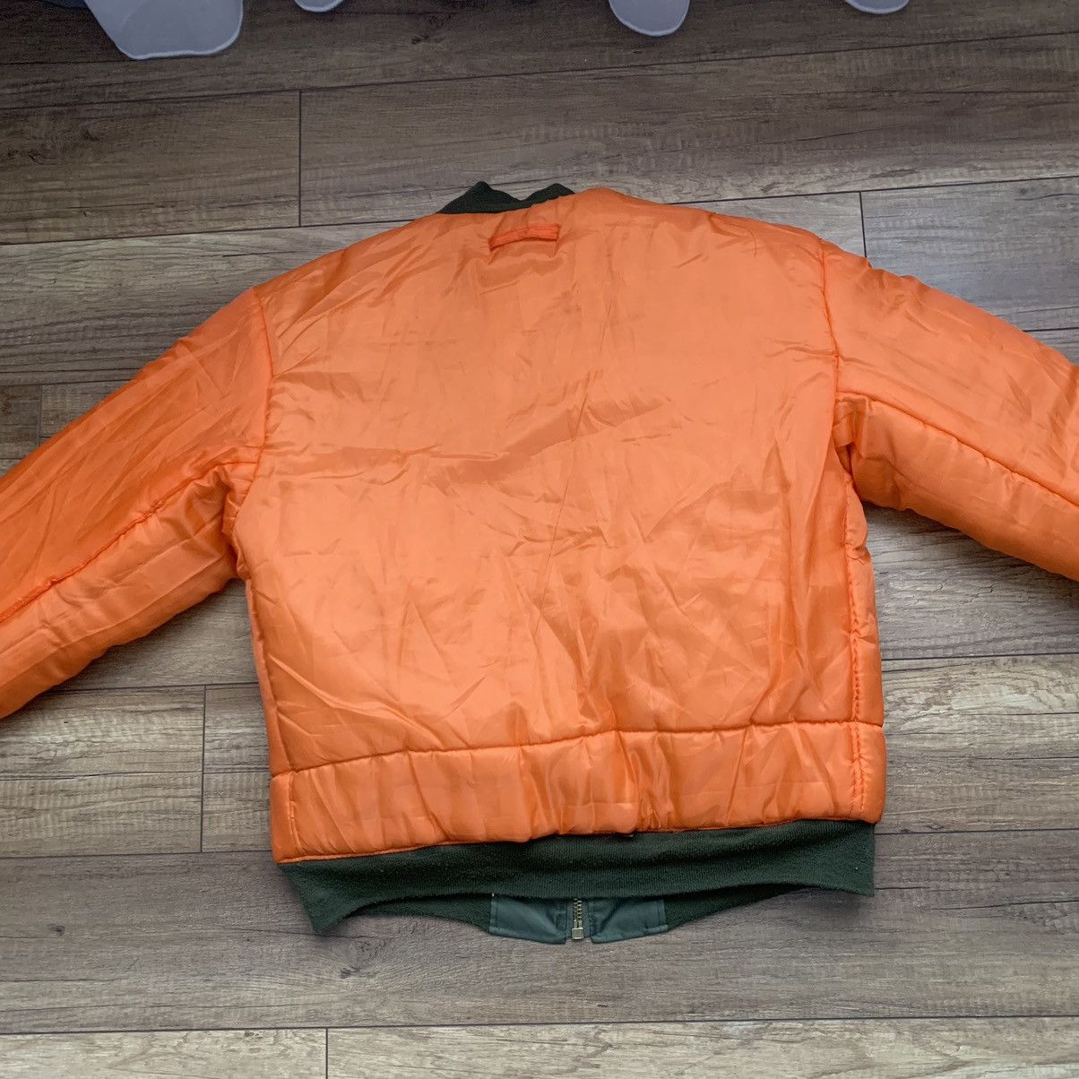 Other MA-1 Flying Nylon Bomber Jacket Military Vintage Size US L / EU 52-54 / 3 - 15 Thumbnail