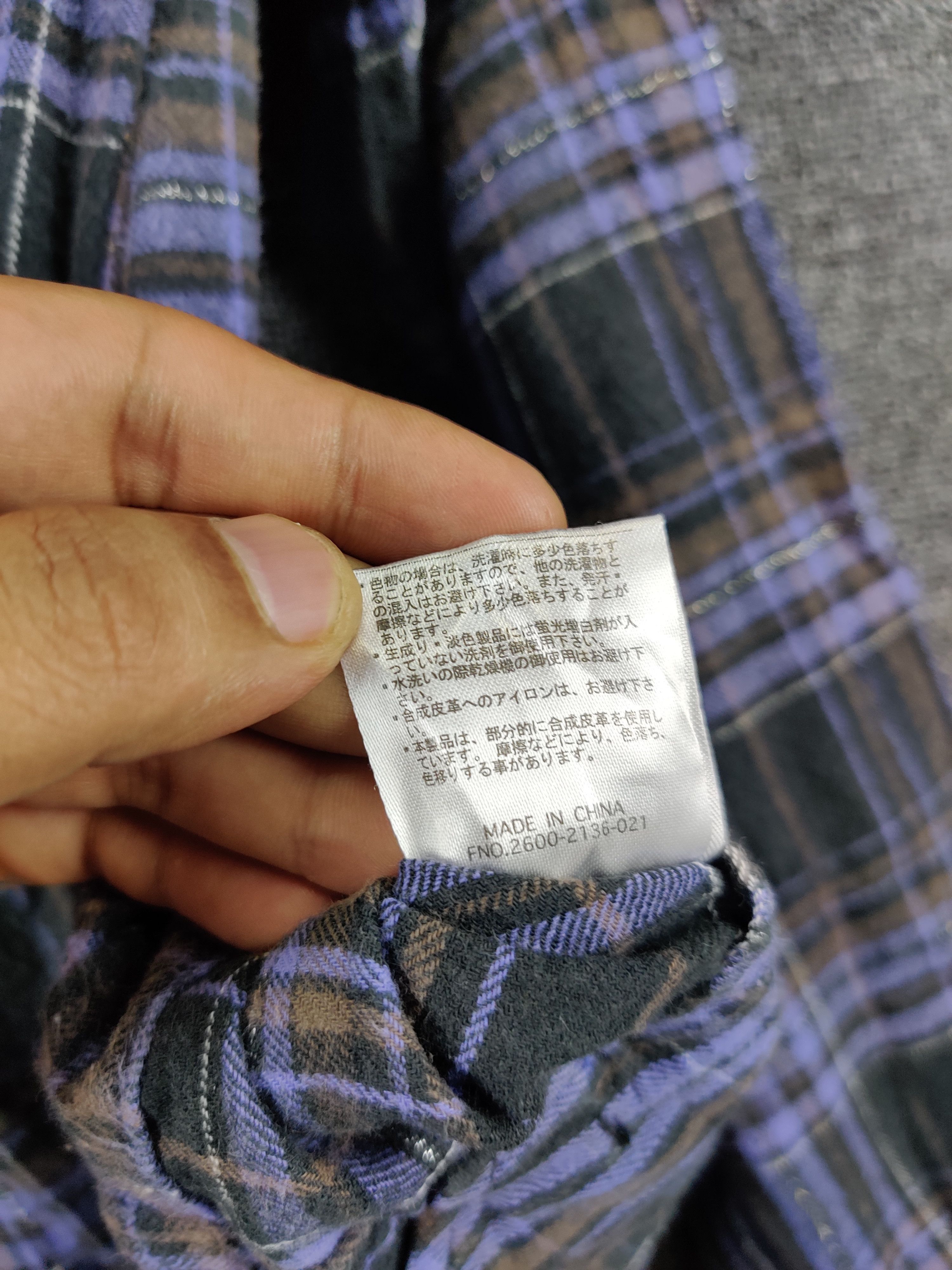 Von Dutch Vintage Von Dutch Checkered Zipper Flannel Shirt Size US L / EU 52-54 / 3 - 12 Thumbnail