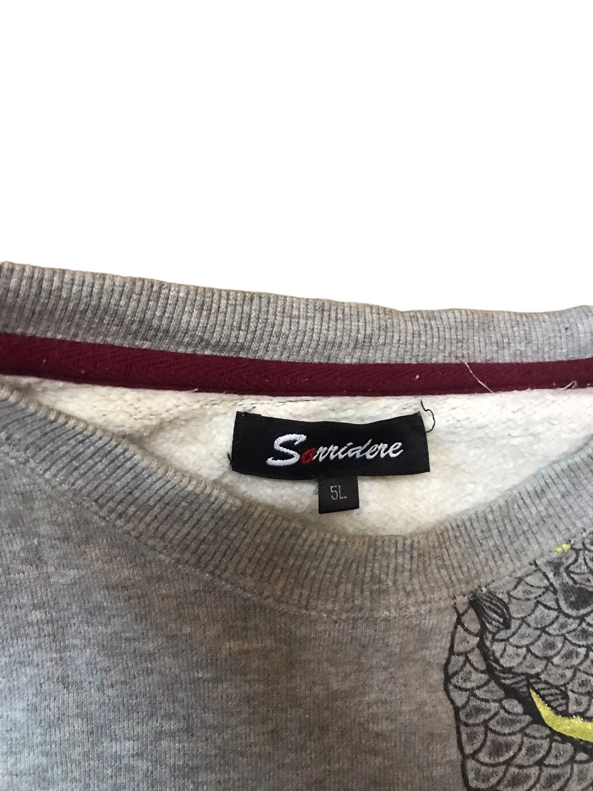 Japanese Brand × Vintage ‼️SWEATSHIRT SORRIDERE SUKAJAN DRAGON‼️ Size US L / EU 52-54 / 3 - 5 Thumbnail