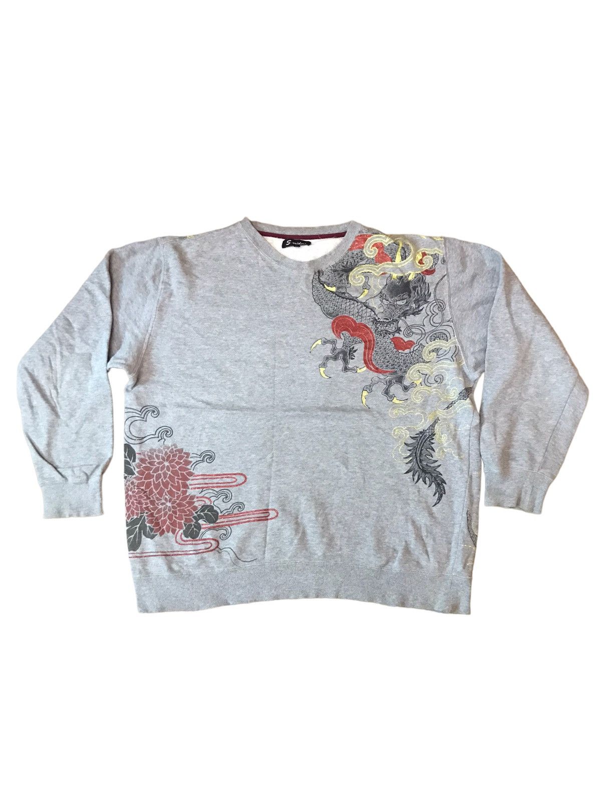 Japanese Brand × Vintage ‼️SWEATSHIRT SORRIDERE SUKAJAN DRAGON‼️ Size US L / EU 52-54 / 3 - 7 Thumbnail