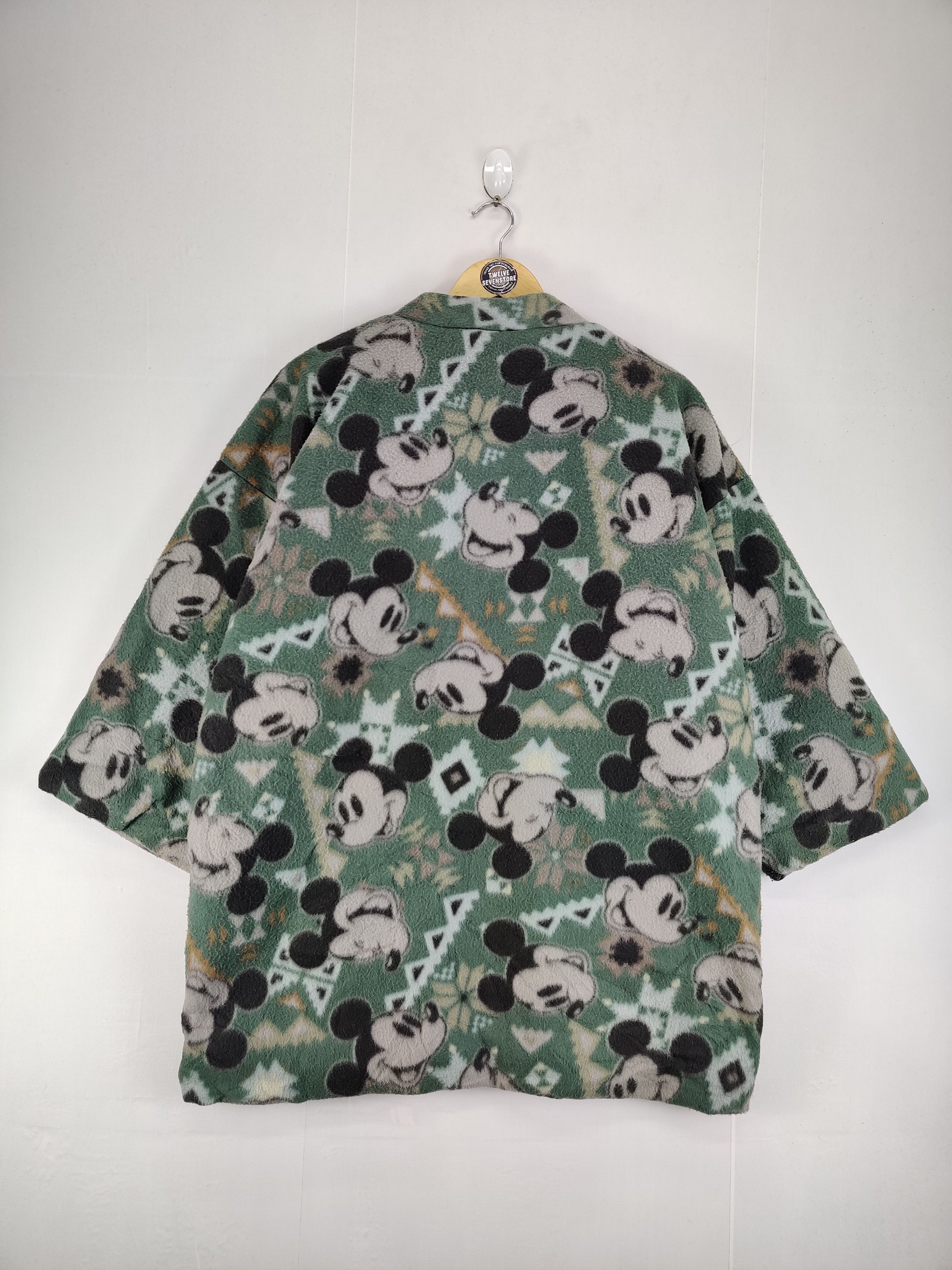 Mickey Mouse Vintage Mickey Mouse Camo Kimono Jacket Size US M / EU 48-50 / 2 - 1 Thumbnail