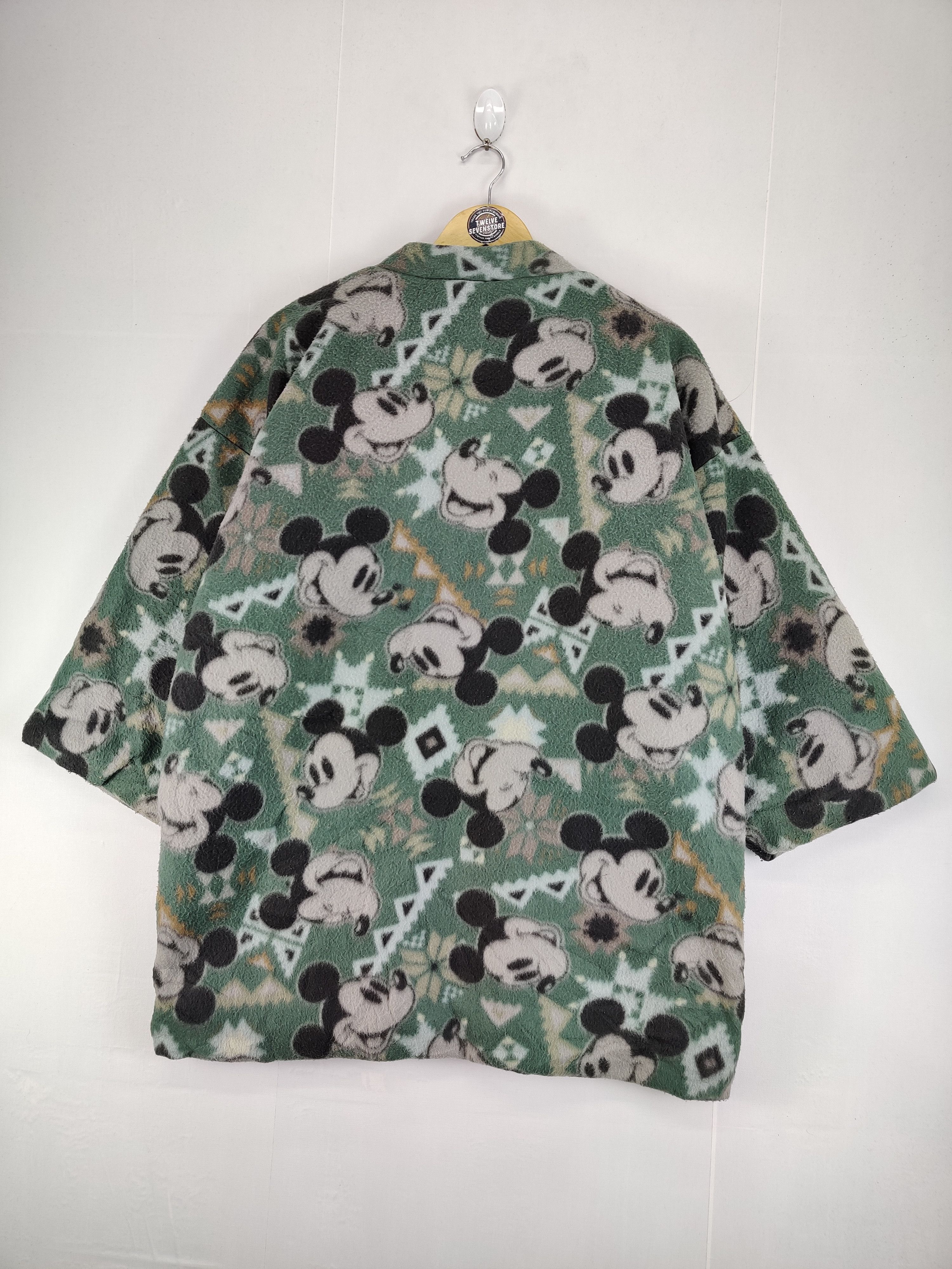 Mickey Mouse Vintage Mickey Mouse Camo Kimono Jacket Size US M / EU 48-50 / 2 - 2 Thumbnail