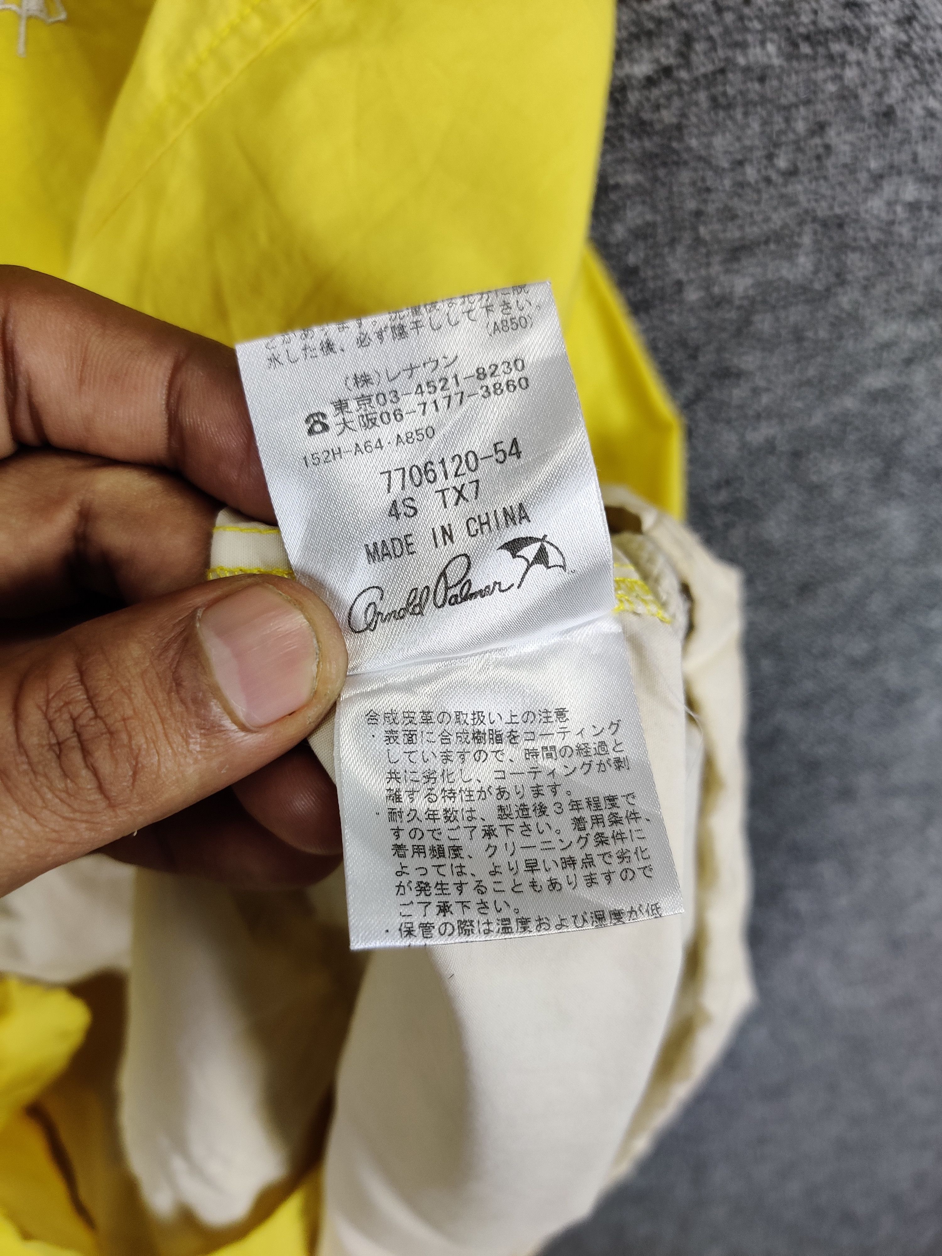 Japanese Brand Japanese Brand Arnold Palmer Windbreaker Jacket Size US M / EU 48-50 / 2 - 11 Thumbnail