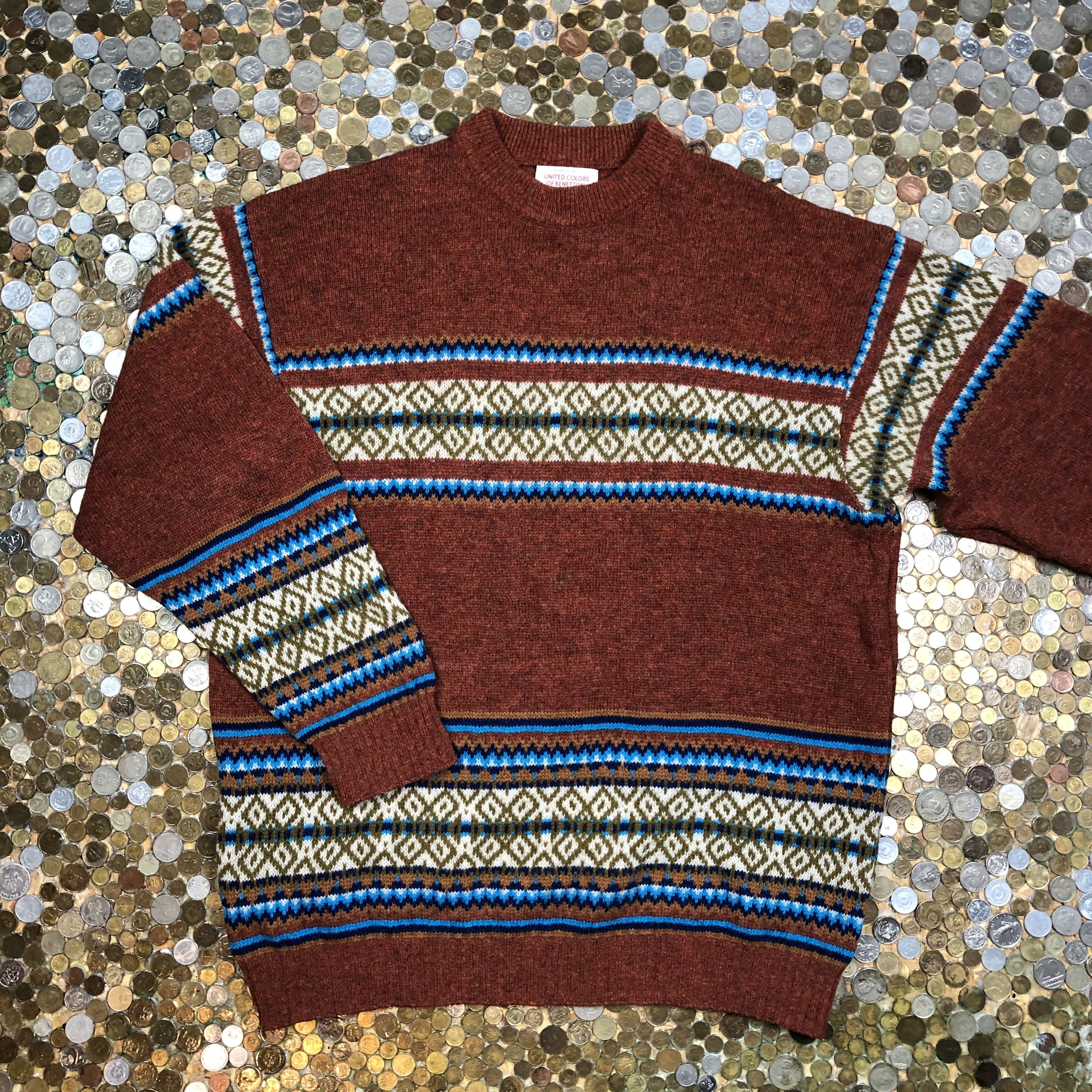 United Colors of Benetton vintage sweater made italy 90s