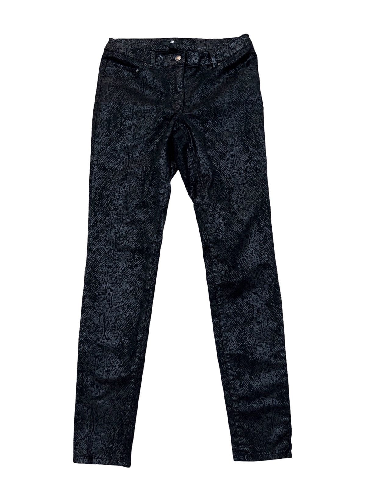 H&M Snake Print Skinny Pants Size US 27 - 5 Thumbnail