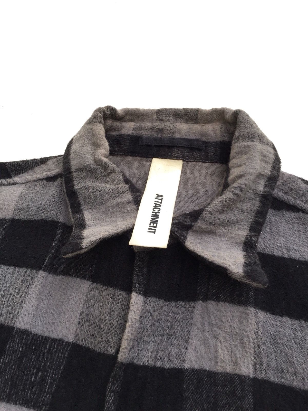 Attachment × Kazuyuki Kumagai Attachment Japanese Brand Attachment Kazuyuki Kumagai Flannel Hook Size US S / EU 44-46 / 1 - 8 Thumbnail