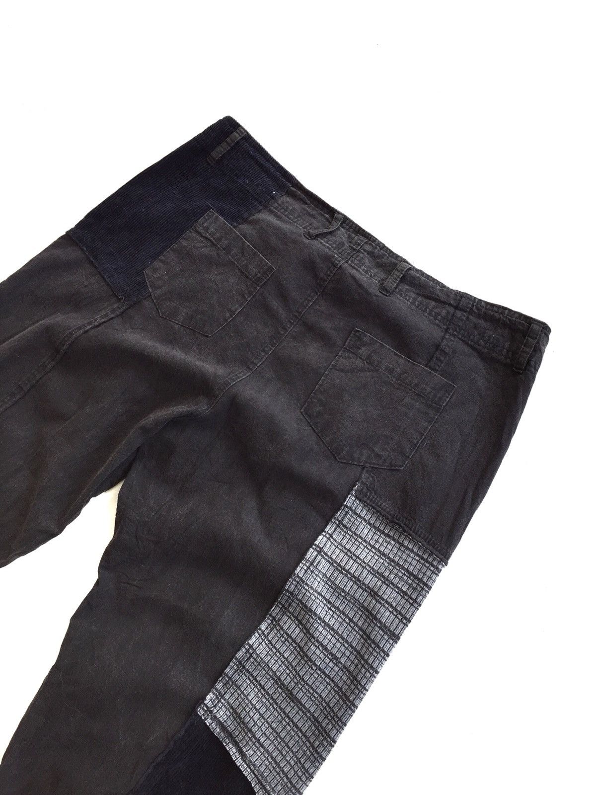 Japanese Brand Japanese Drawstring Patchwork Design Inspired By Kapital Size US 33 - 12 Thumbnail